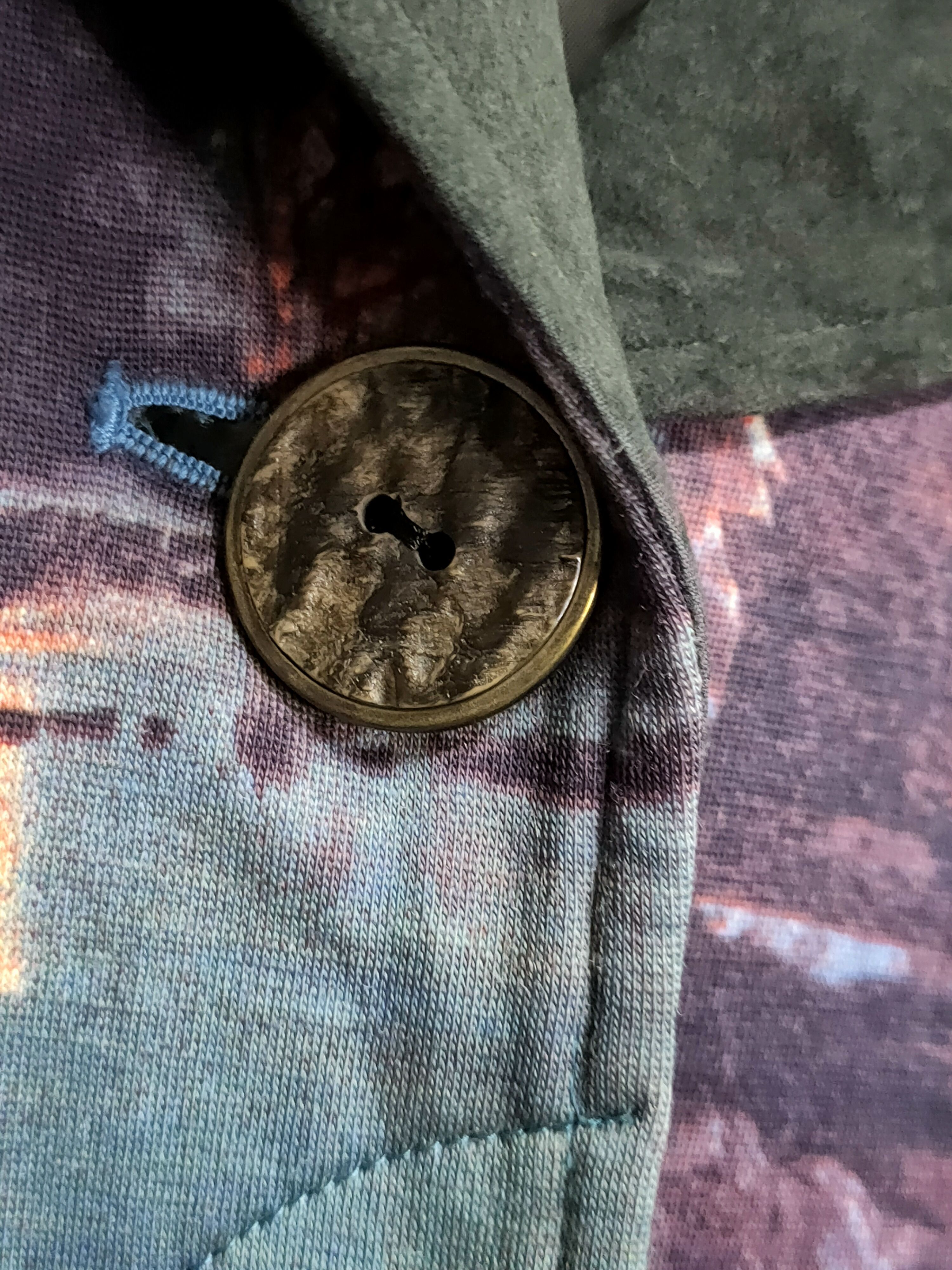 Japanese Brand Blueciel bis button up jacket spellbound fullprint Size US XL / EU 56 / 4 - 12 Thumbnail