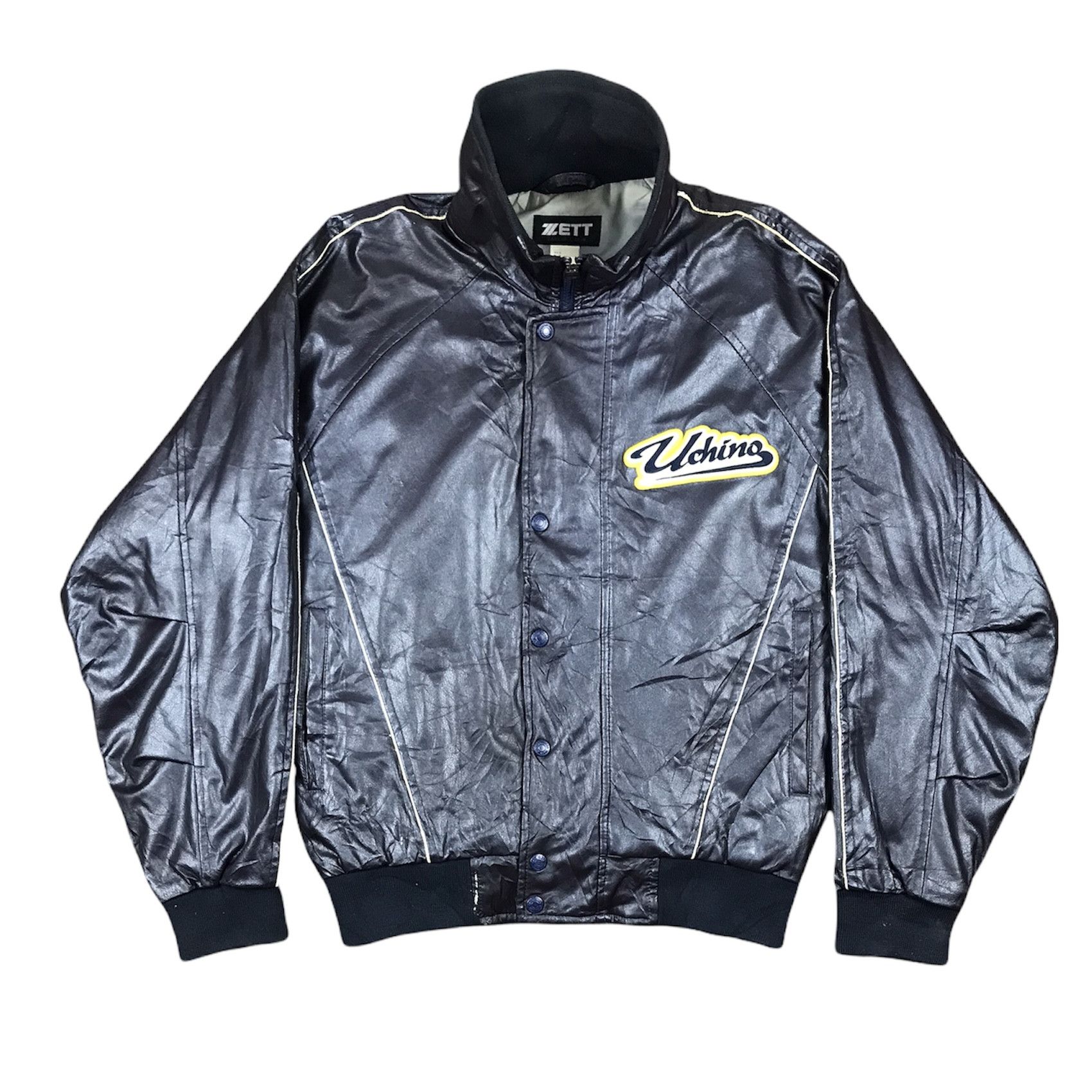Japanese Brand × Vintage Vintage Bomber Jacket Baseball Gear Size US M / EU 48-50 / 2 - 1 Thumbnail