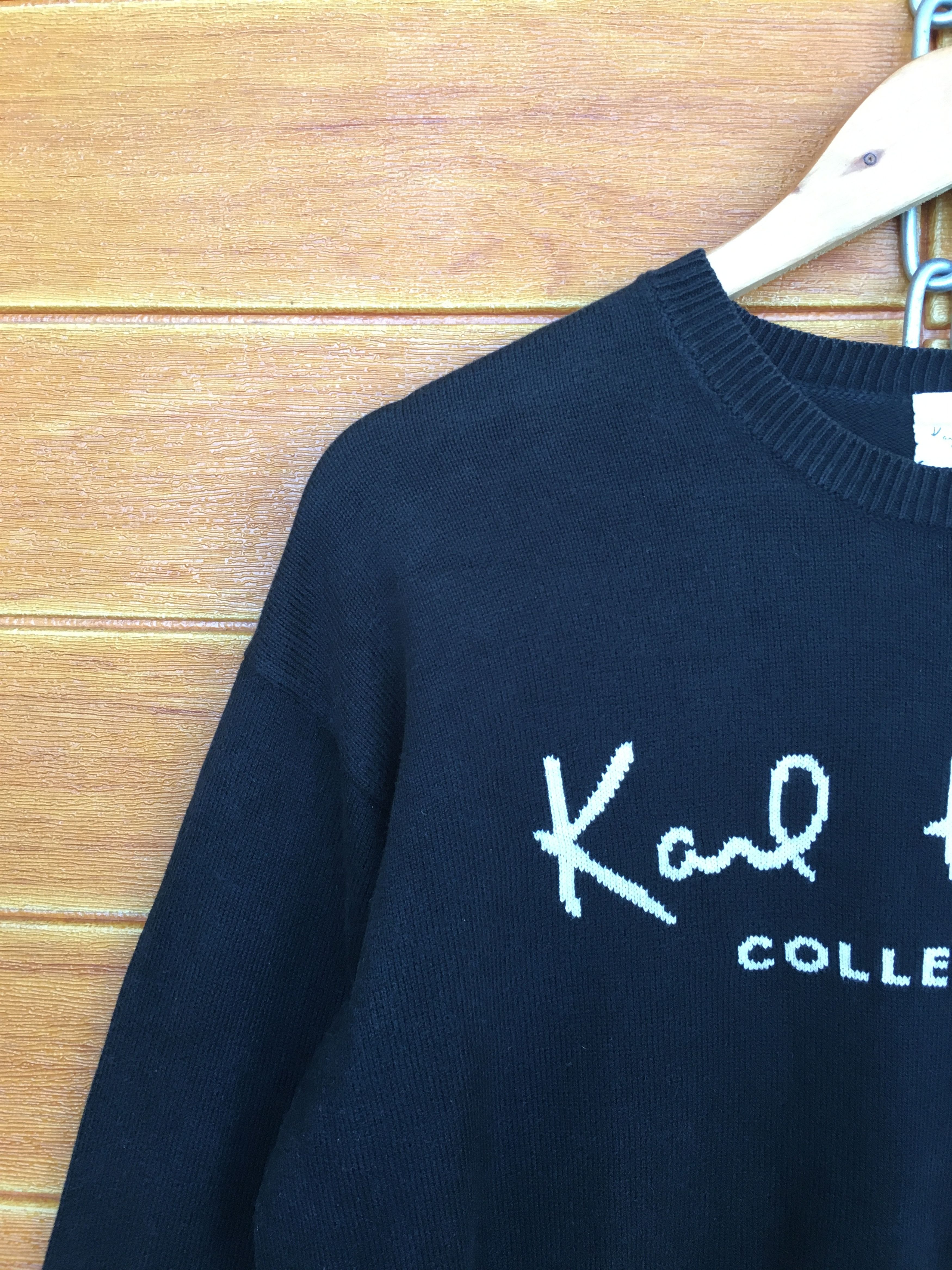 Karl Helmut Vintage 90s KARL HELMUT Collection Spell Out Sweatshirt Size US M / EU 48-50 / 2 - 2 Thumbnail