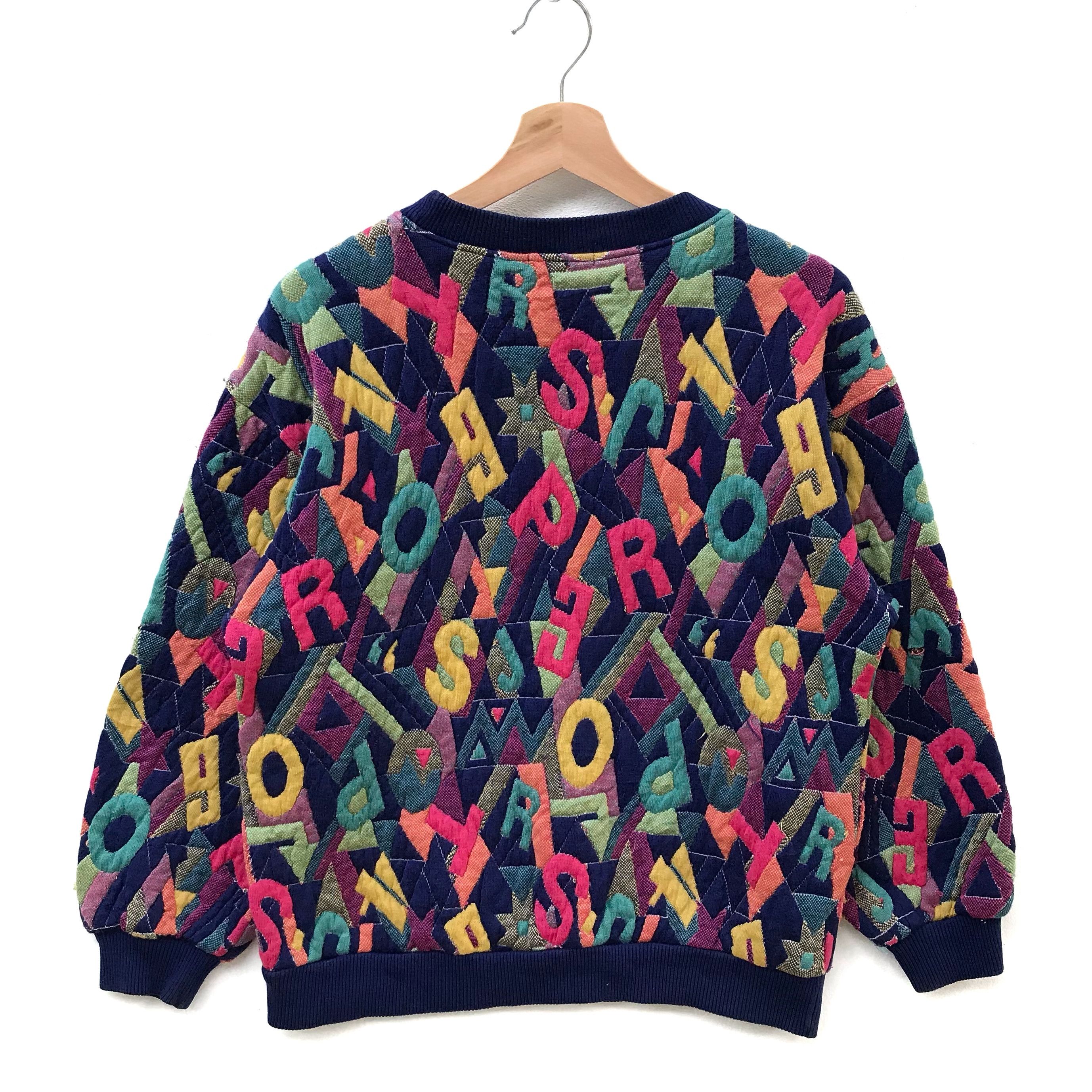 Jantzen Last Drop‼️ Vintage Jantzen Multicolour Sweatshirt Size US S / EU 44-46 / 1 - 7 Thumbnail