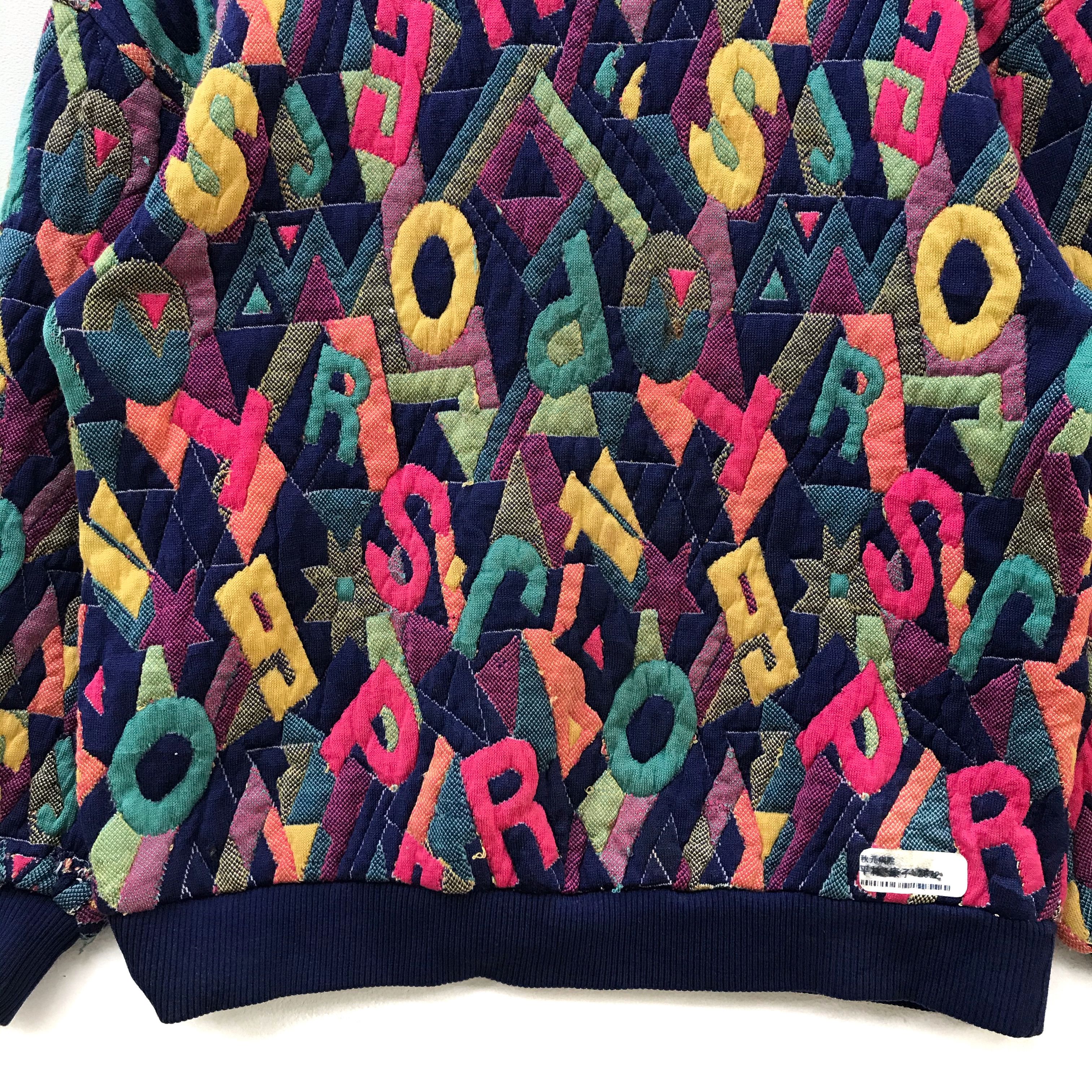 Jantzen Last Drop‼️ Vintage Jantzen Multicolour Sweatshirt Size US S / EU 44-46 / 1 - 3 Thumbnail