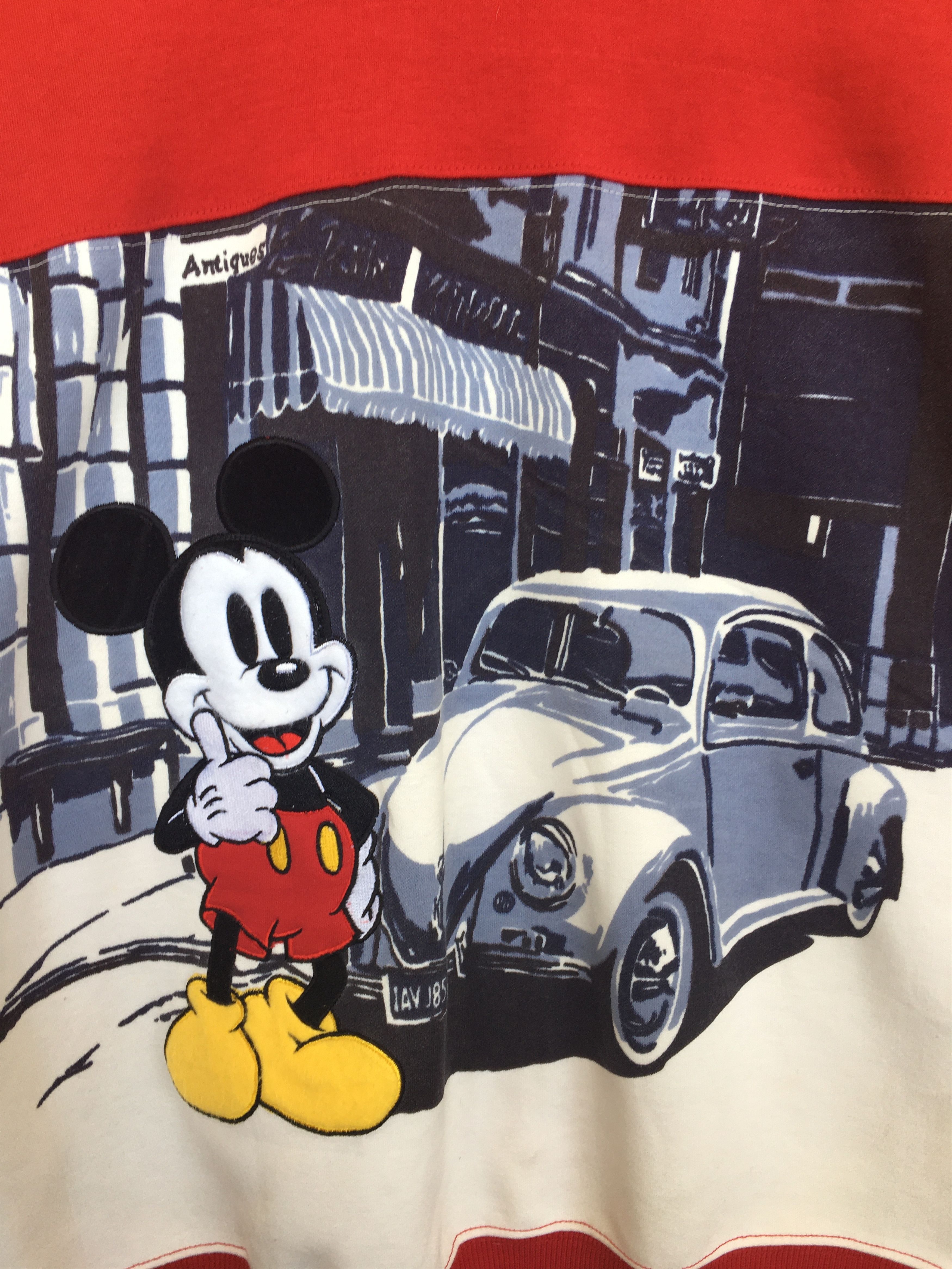 Mickey Mouse Vtg 90s Mickey Mouse & Volkswagen Beetle Photo Print Size US M / EU 48-50 / 2 - 6 Thumbnail