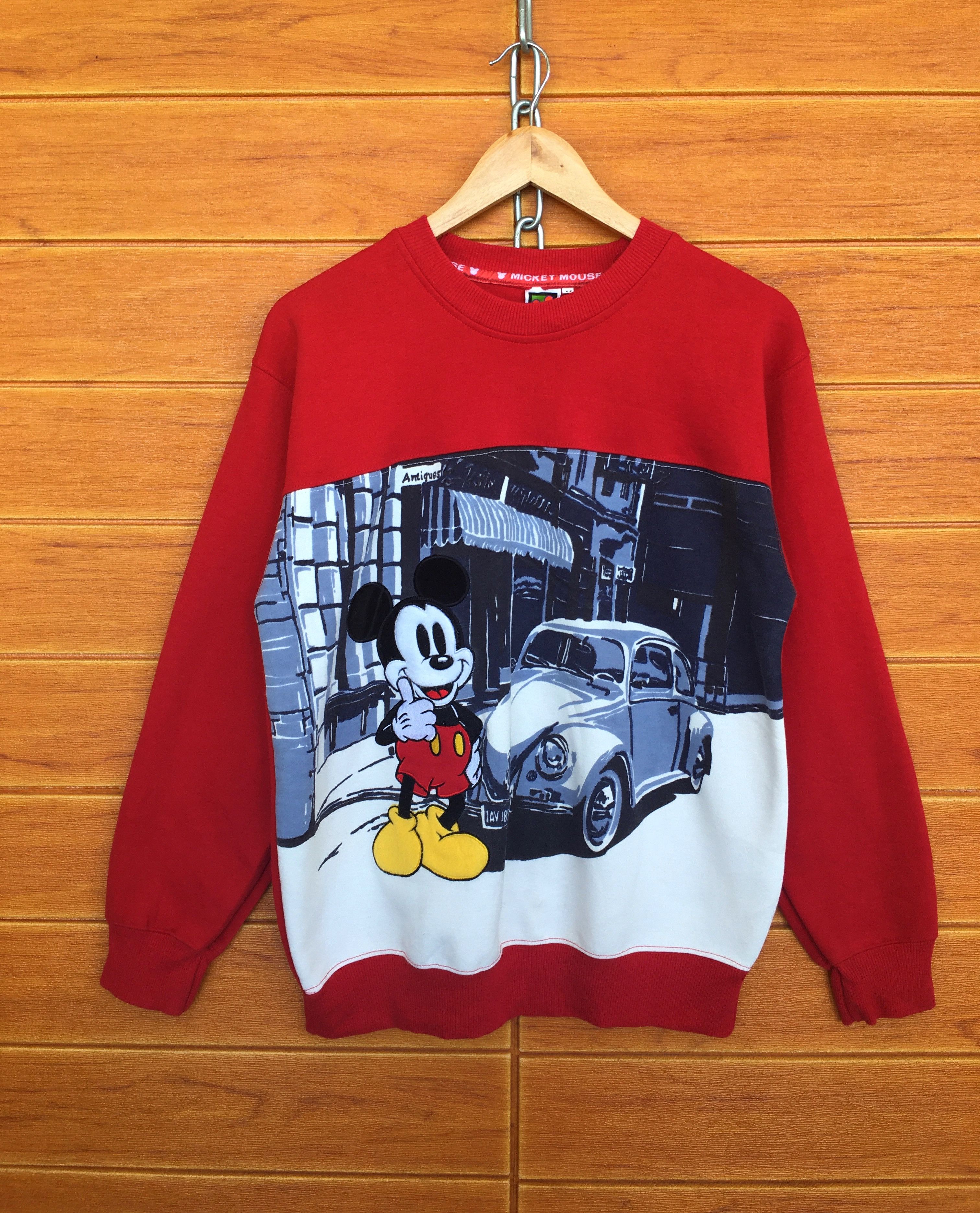 Mickey Mouse Vtg 90s Mickey Mouse & Volkswagen Beetle Photo Print Size US M / EU 48-50 / 2 - 1 Thumbnail