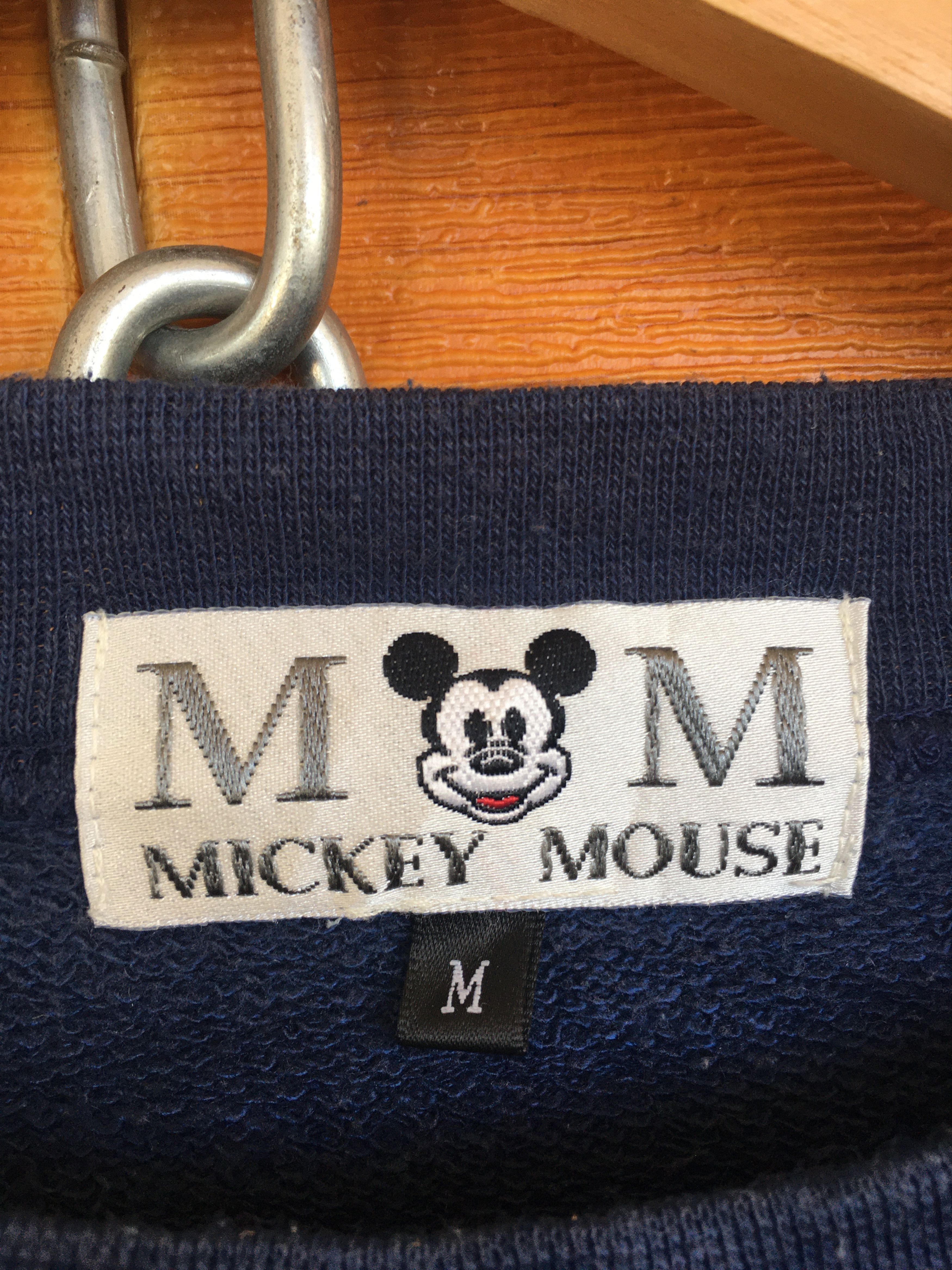 Mickey Mouse Vintage 90s Mickey Mouse Sweatshirt Size US M / EU 48-50 / 2 - 7 Thumbnail