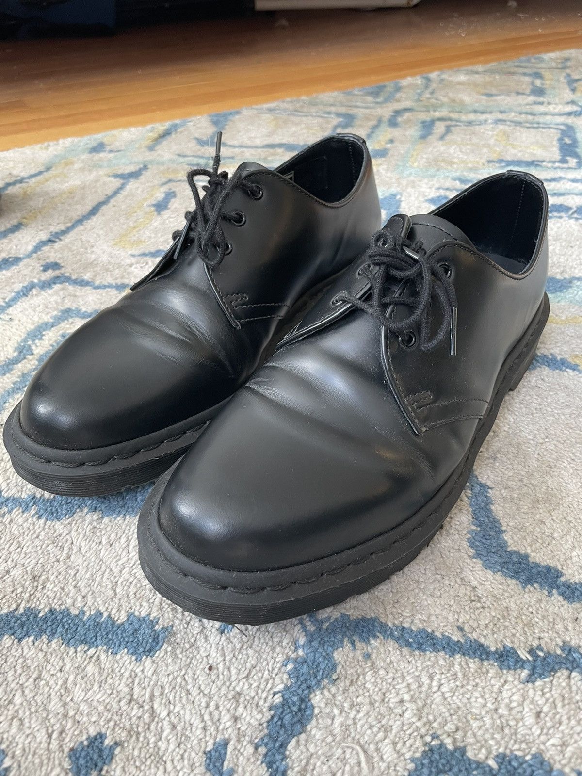 Dr. Martens Doc Martens 1461 mono black | Grailed