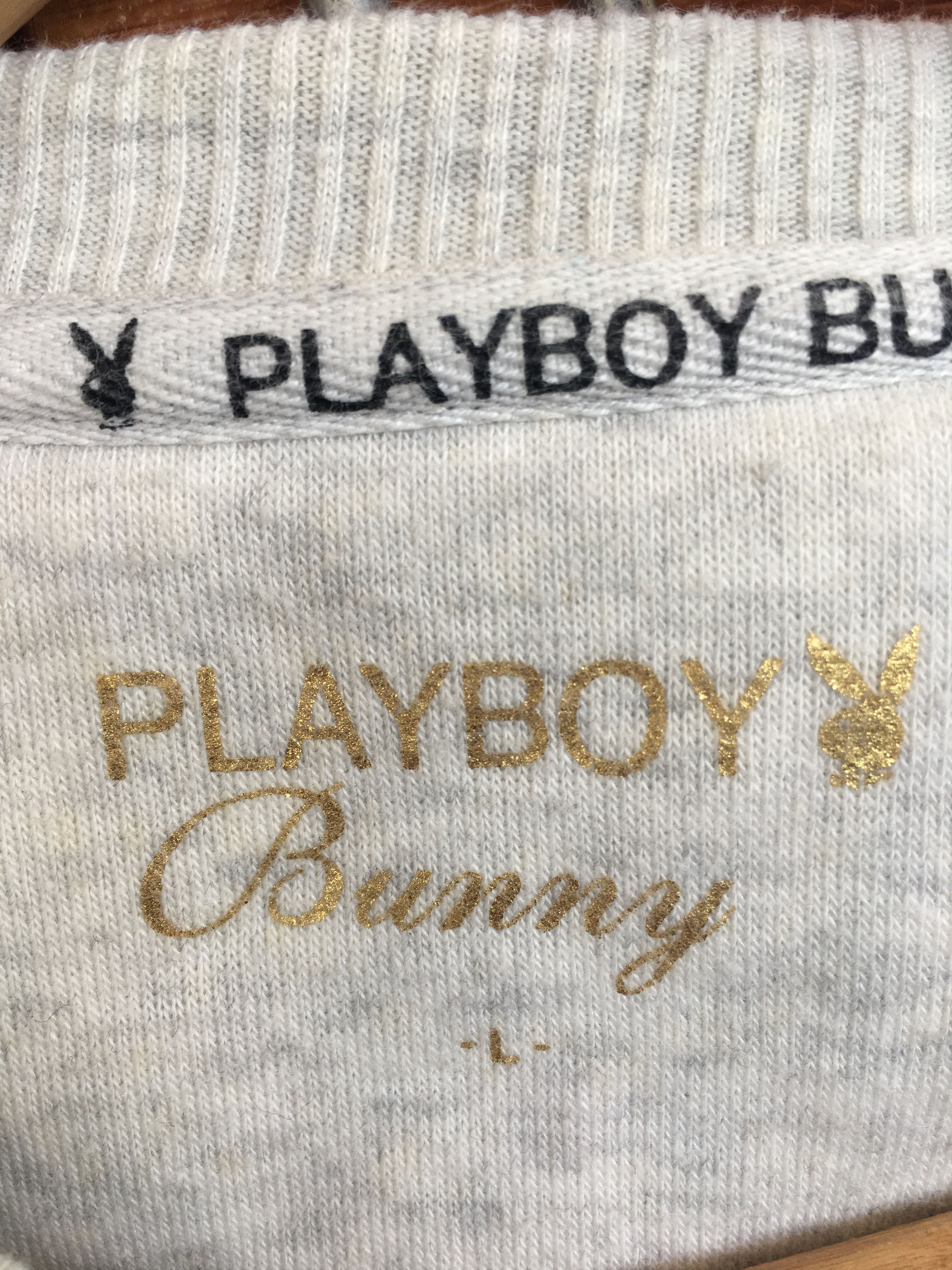 Playboy Vintage PLAYBOY Bunny Camouflaged Logos Sweatshirt Size US M / EU 48-50 / 2 - 10 Thumbnail