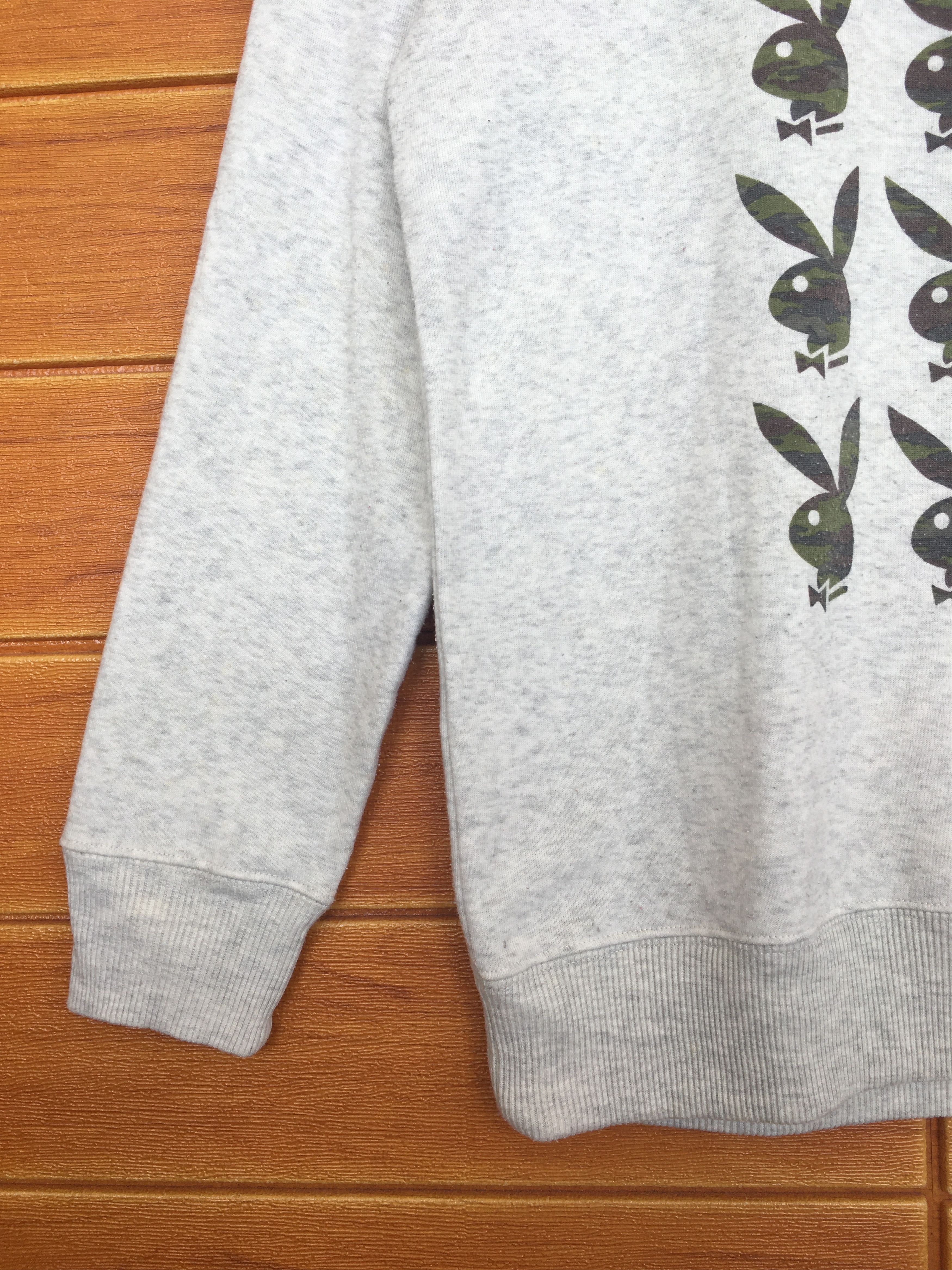 Playboy Vintage PLAYBOY Bunny Camouflaged Logos Sweatshirt Size US M / EU 48-50 / 2 - 4 Thumbnail