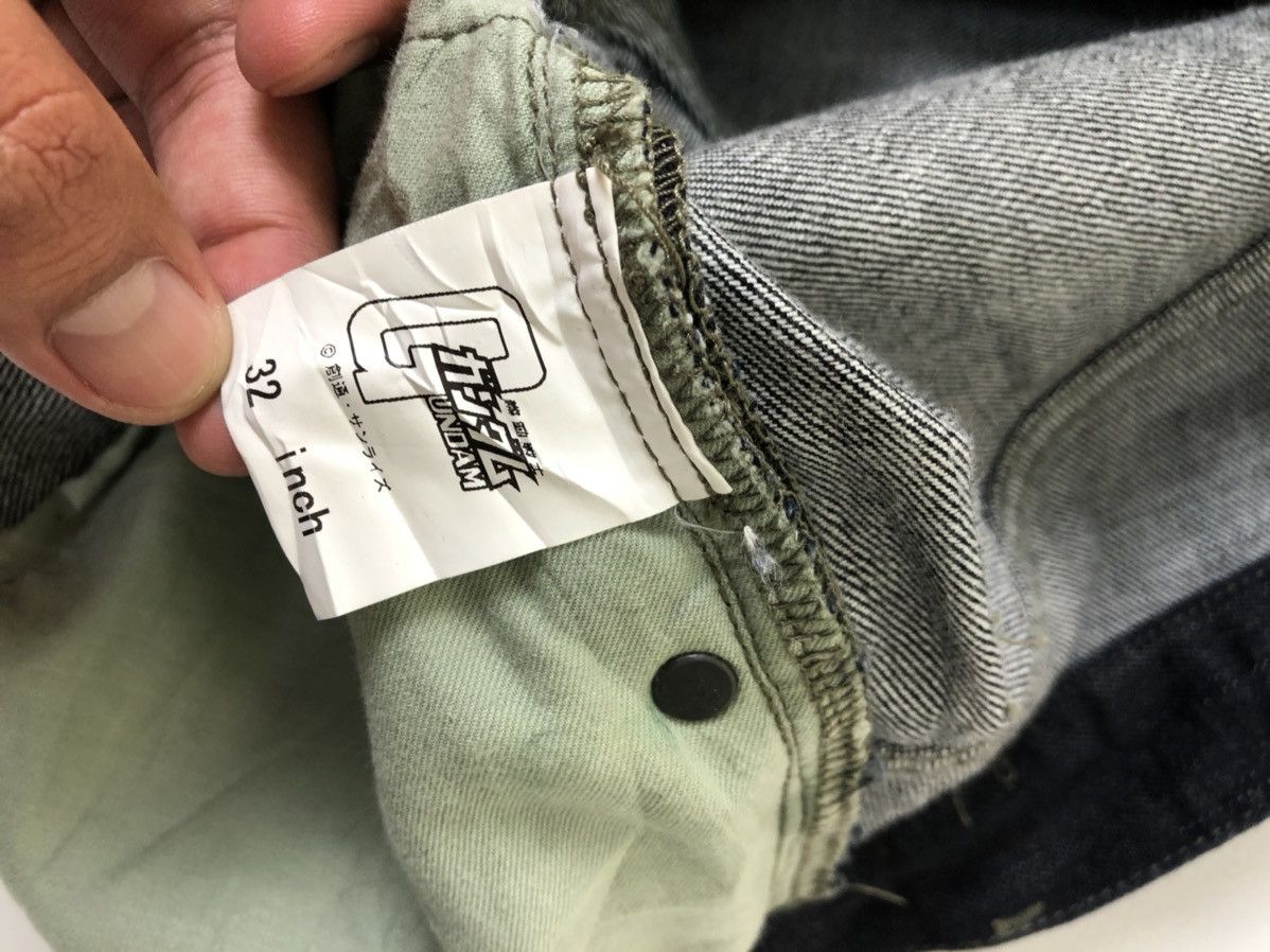 Japanese Brand Japan Brand Gundam Ms-06 Denim Jeans Size US 31 - 11 Thumbnail