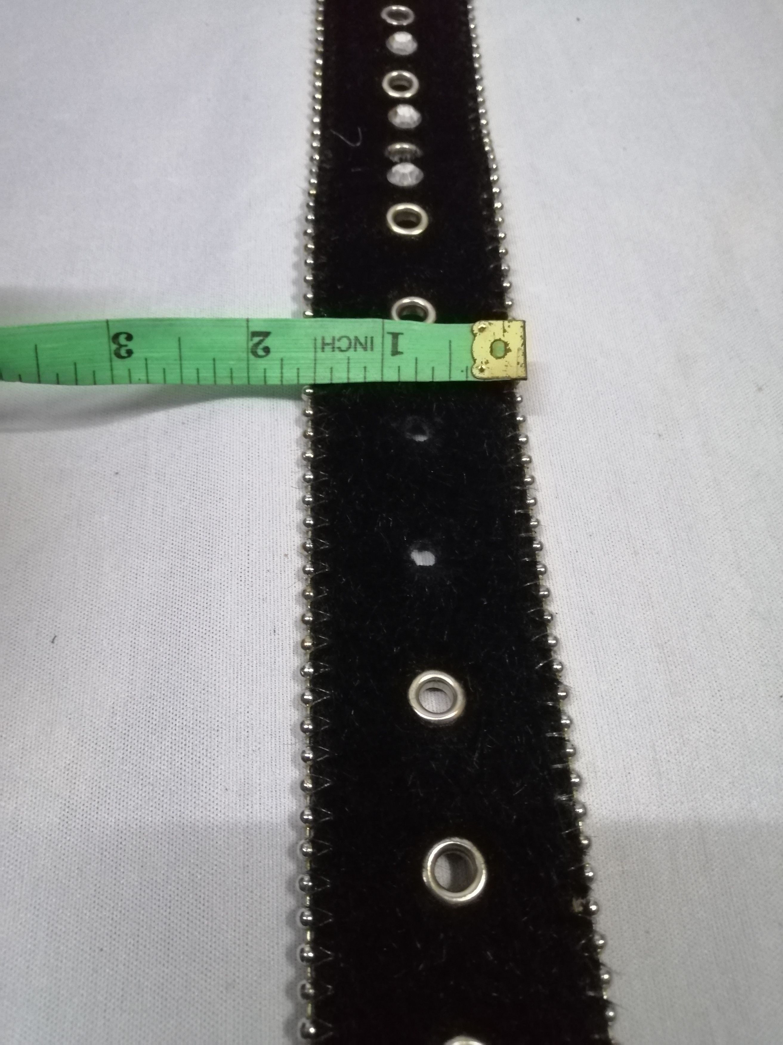 Japanese Brand Big Buckle Long Hair Black Belt Php Leather Size ONE SIZE - 10 Thumbnail