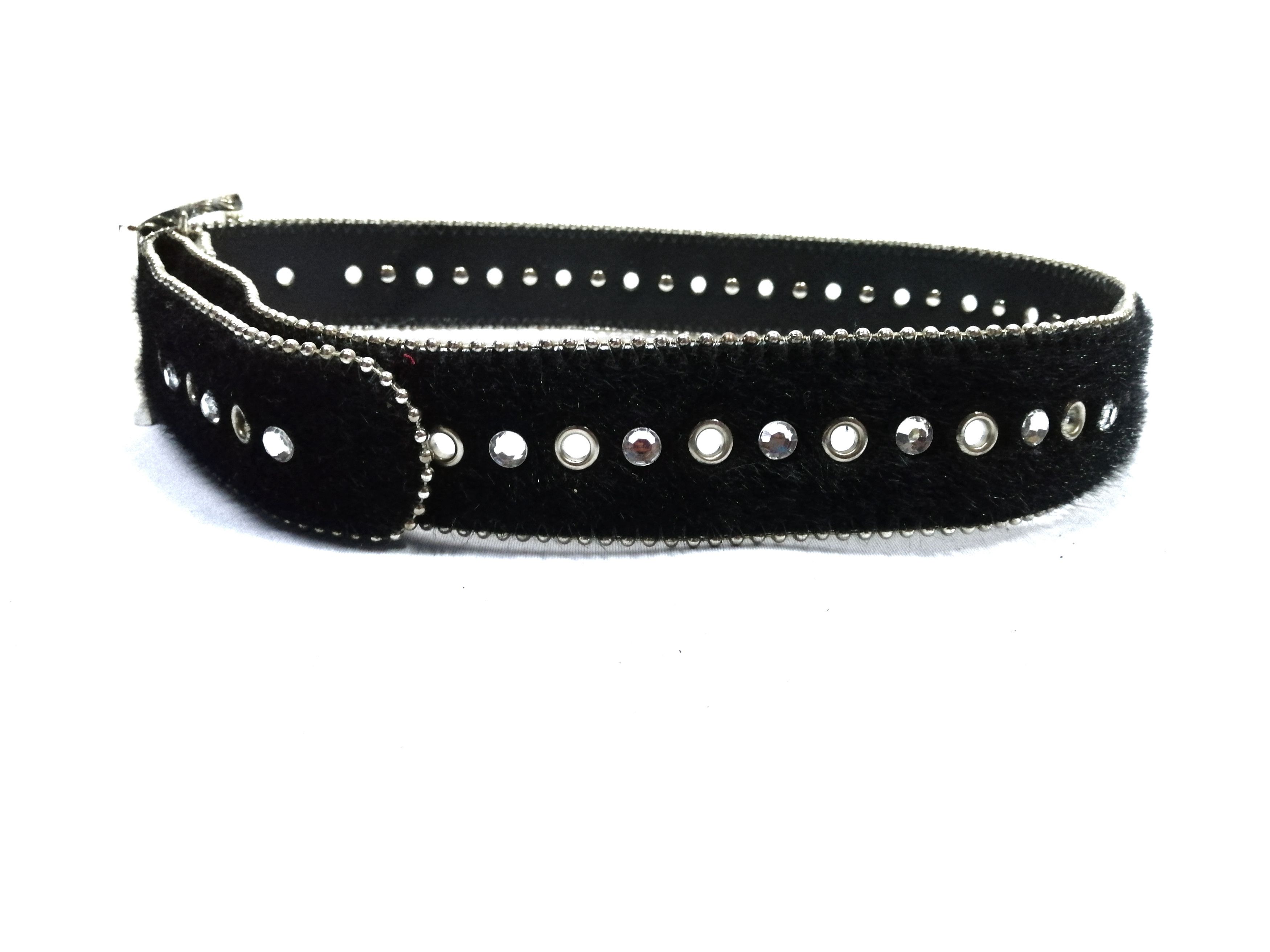 Japanese Brand Big Buckle Long Hair Black Belt Php Leather Size ONE SIZE - 2 Thumbnail