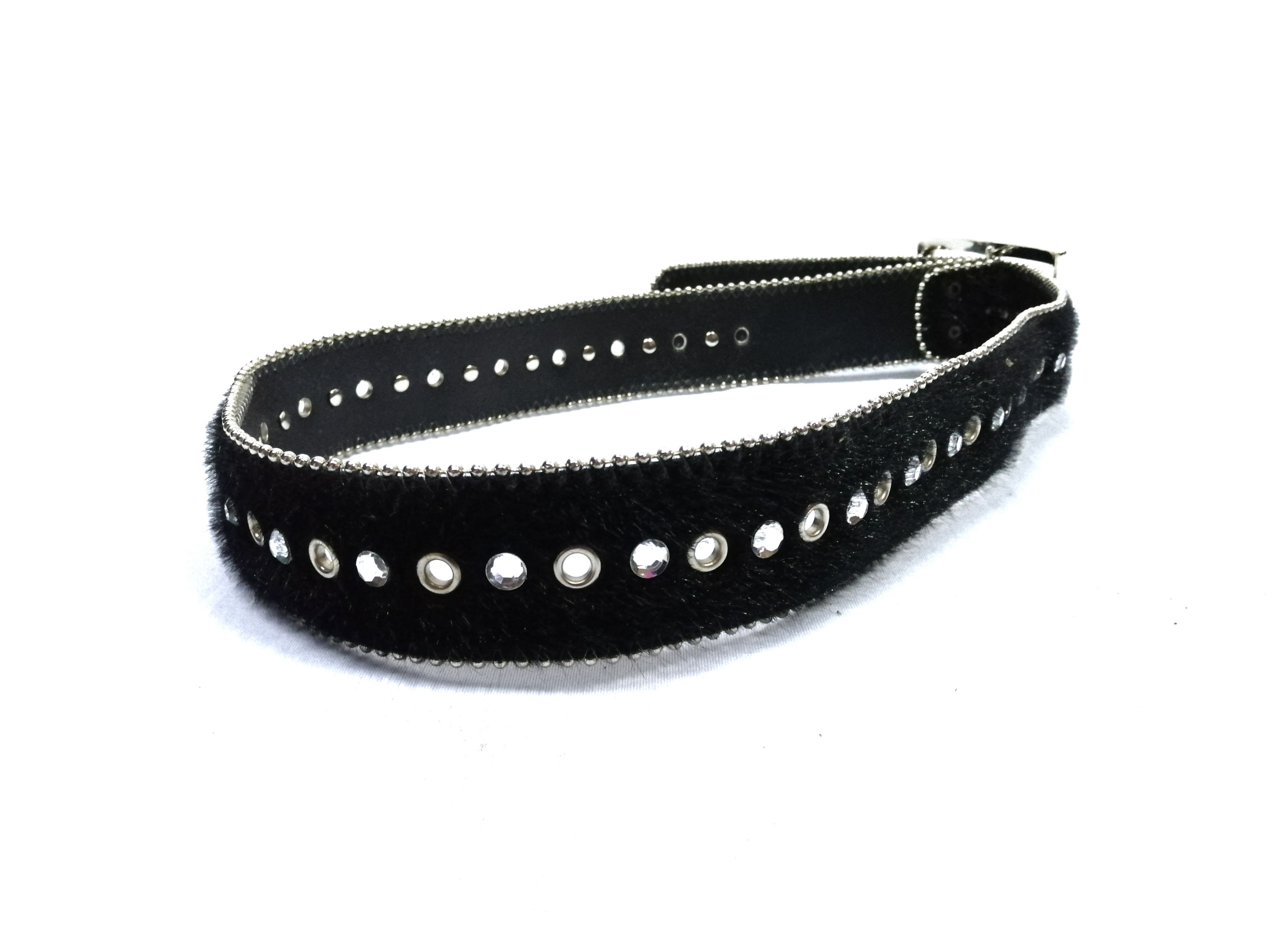 Japanese Brand Big Buckle Long Hair Black Belt Php Leather Size ONE SIZE - 3 Thumbnail
