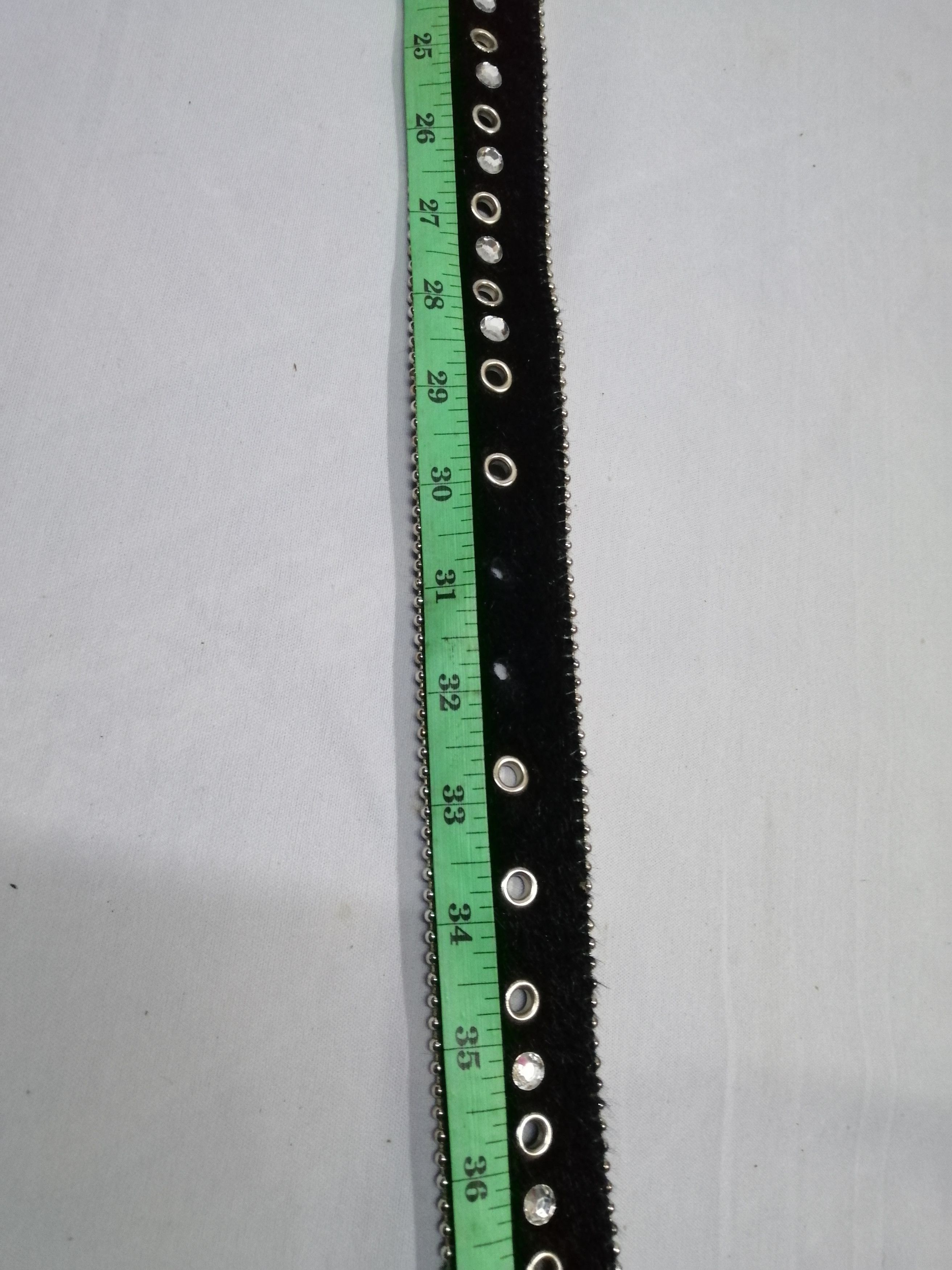Japanese Brand Big Buckle Long Hair Black Belt Php Leather Size ONE SIZE - 9 Thumbnail