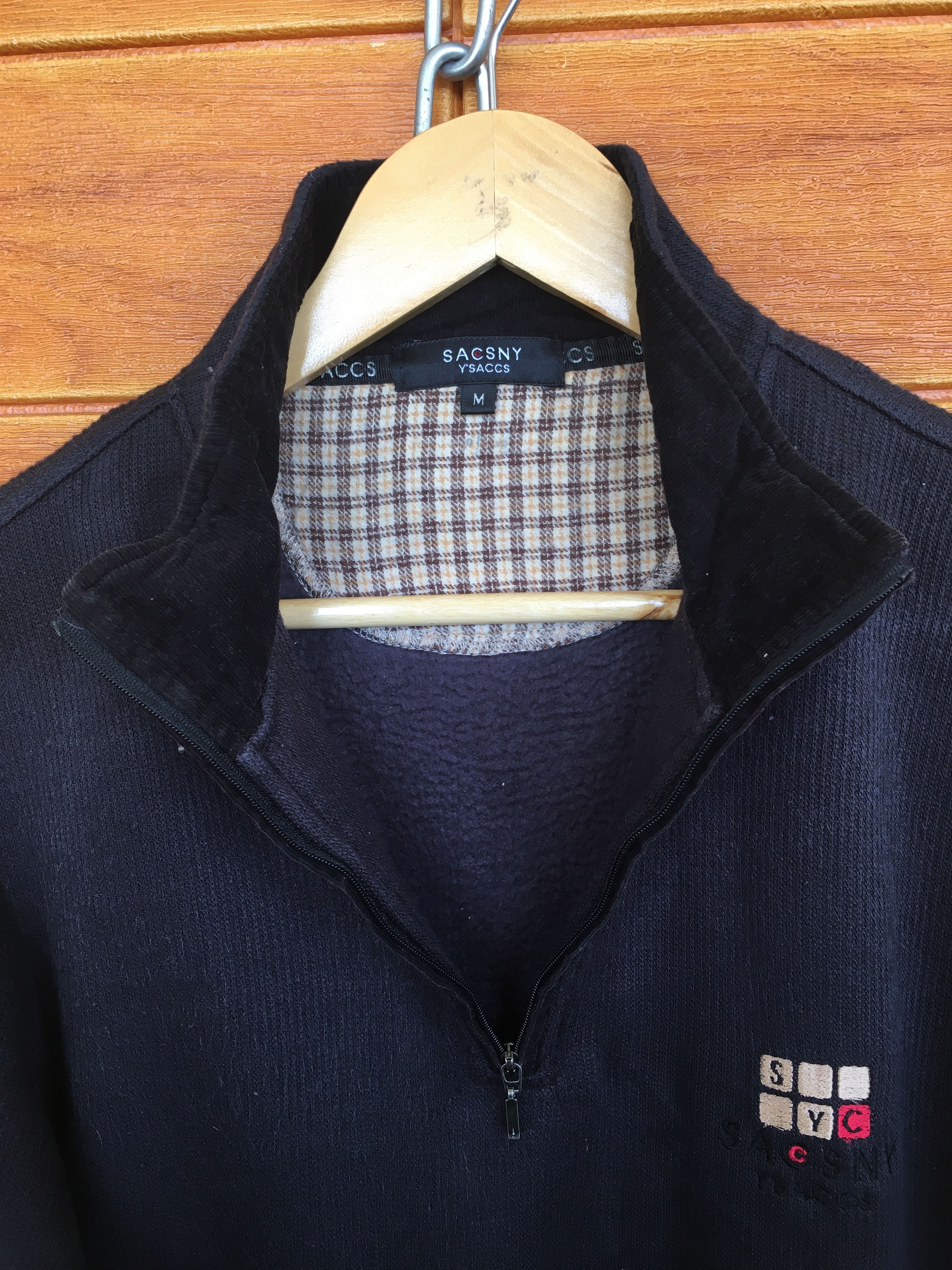 Yohji Yamamoto Vintage Sacsny Y'saccs Yohji Yamamoto Sweatshirt Size US M / EU 48-50 / 2 - 8 Thumbnail