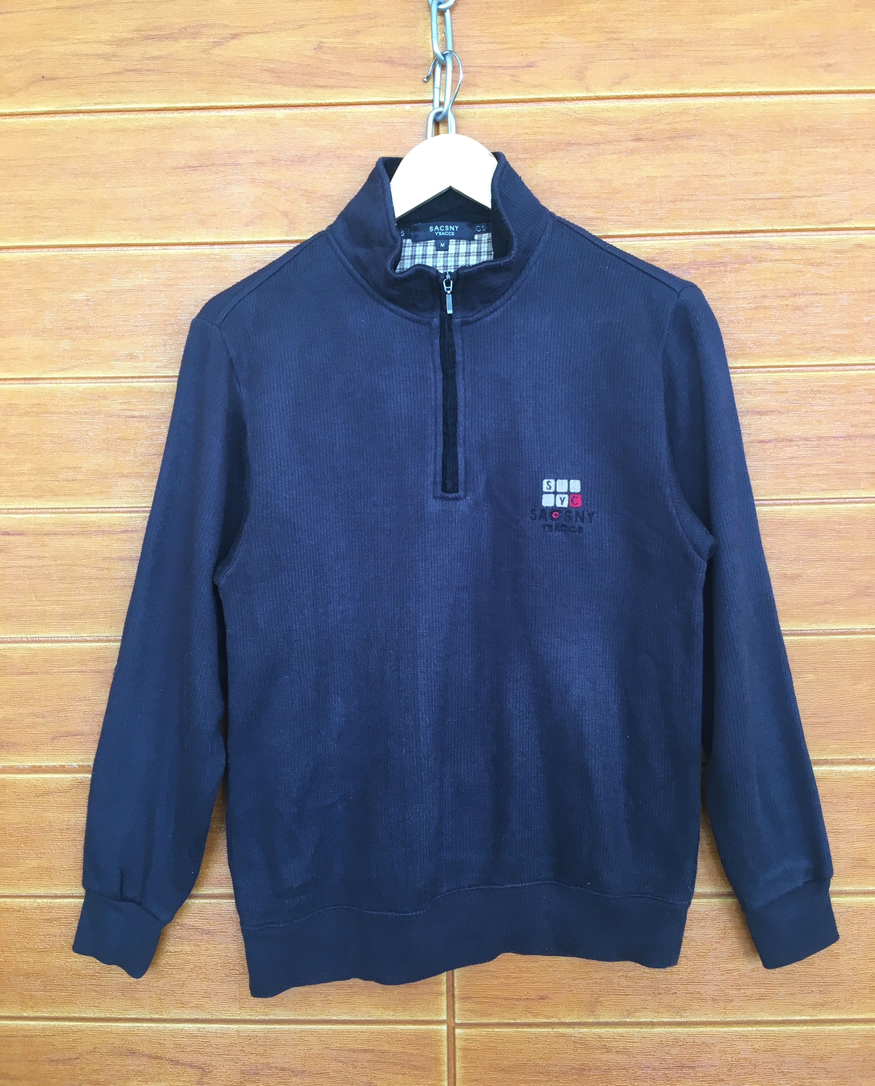 Yohji Yamamoto Vintage Sacsny Y'saccs Yohji Yamamoto Sweatshirt Size US M / EU 48-50 / 2 - 1 Thumbnail