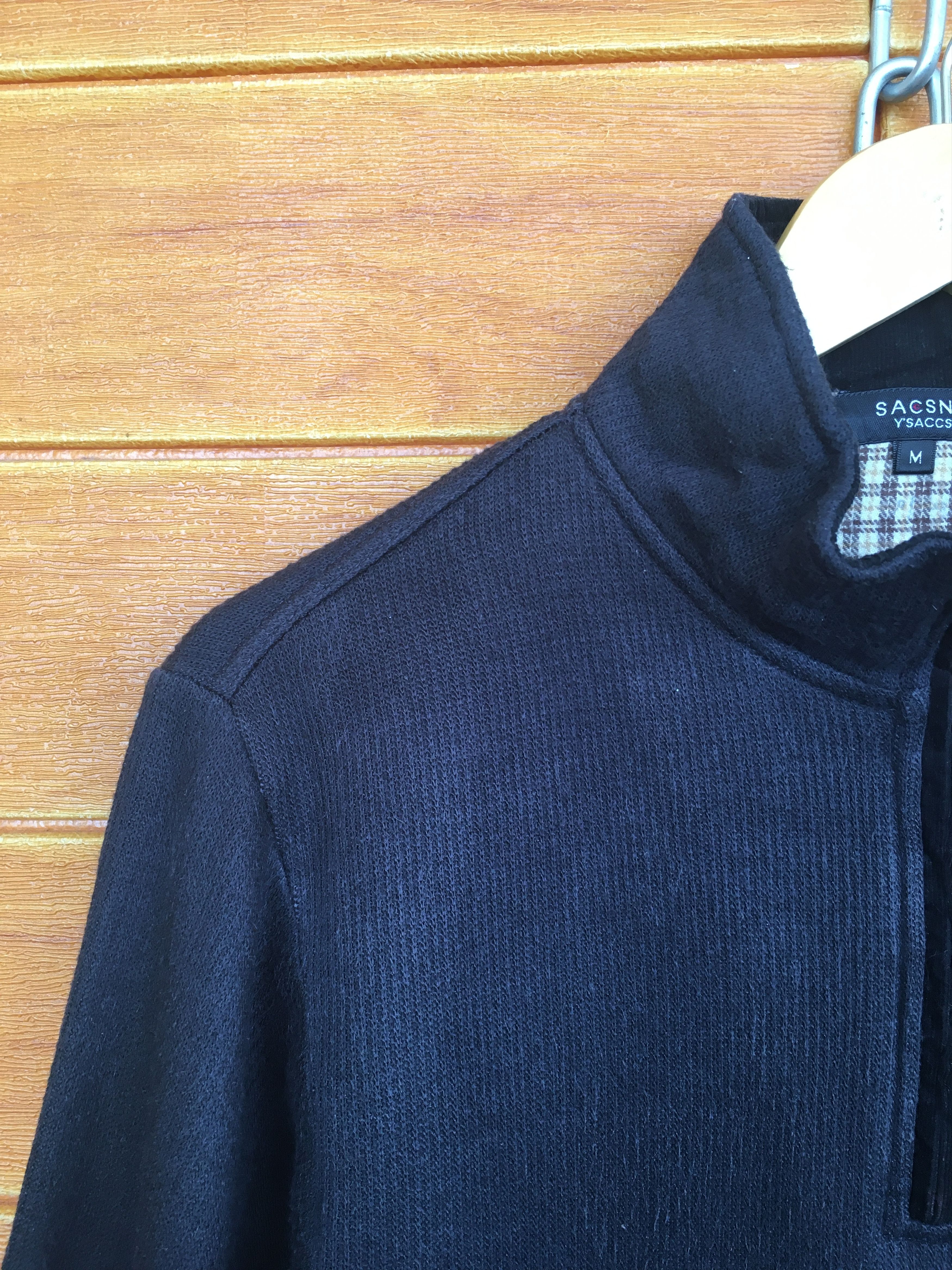Yohji Yamamoto Vintage Sacsny Y'saccs Yohji Yamamoto Sweatshirt Size US M / EU 48-50 / 2 - 2 Thumbnail
