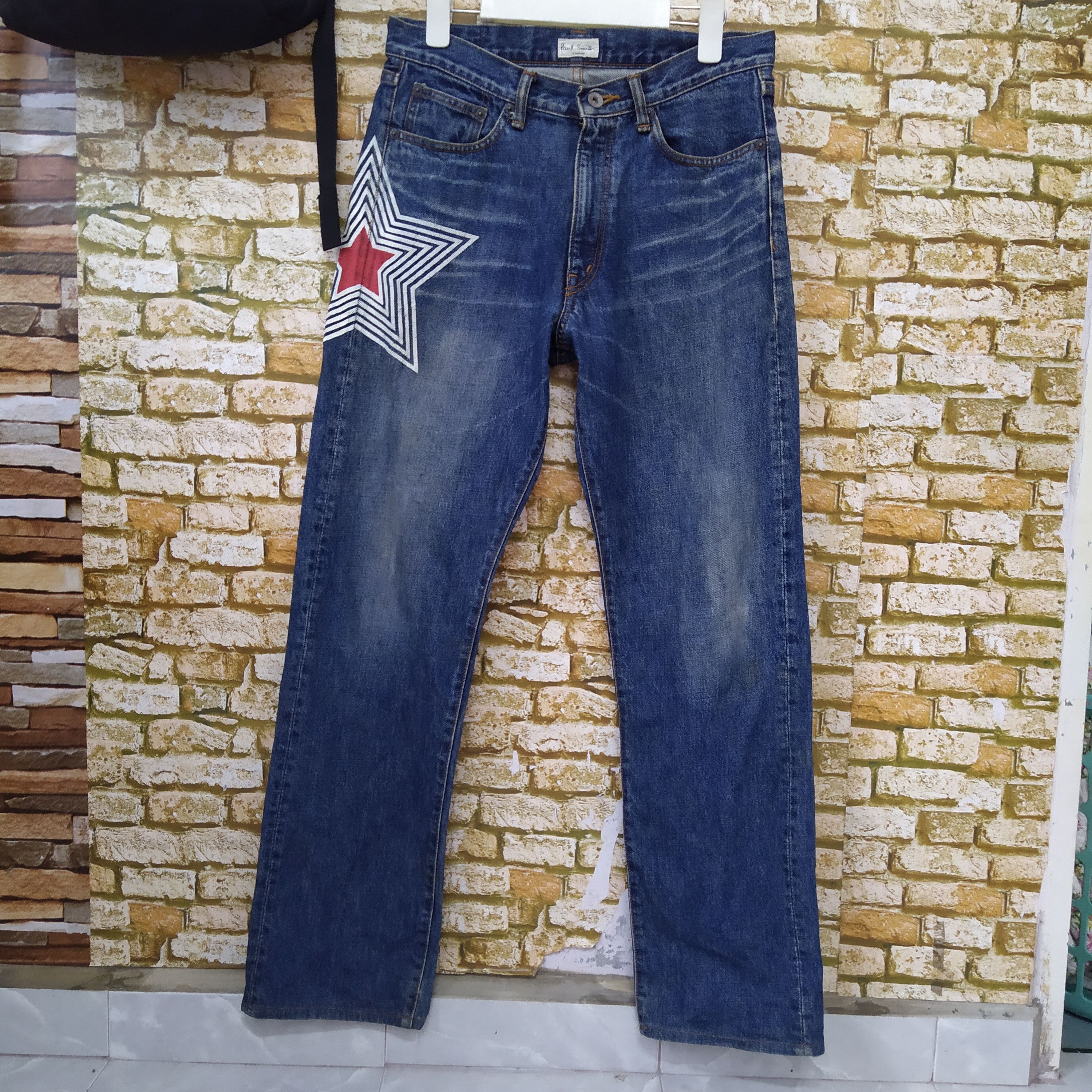 Paul Smith PAUL SMITH STAR DENIM (D299) Size US 30 / EU 46 - 1 Thumbnail