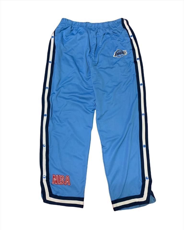 NBA Vintage Lakers NBA Track Pants Oversized Size US 35 - 1 Thumbnail