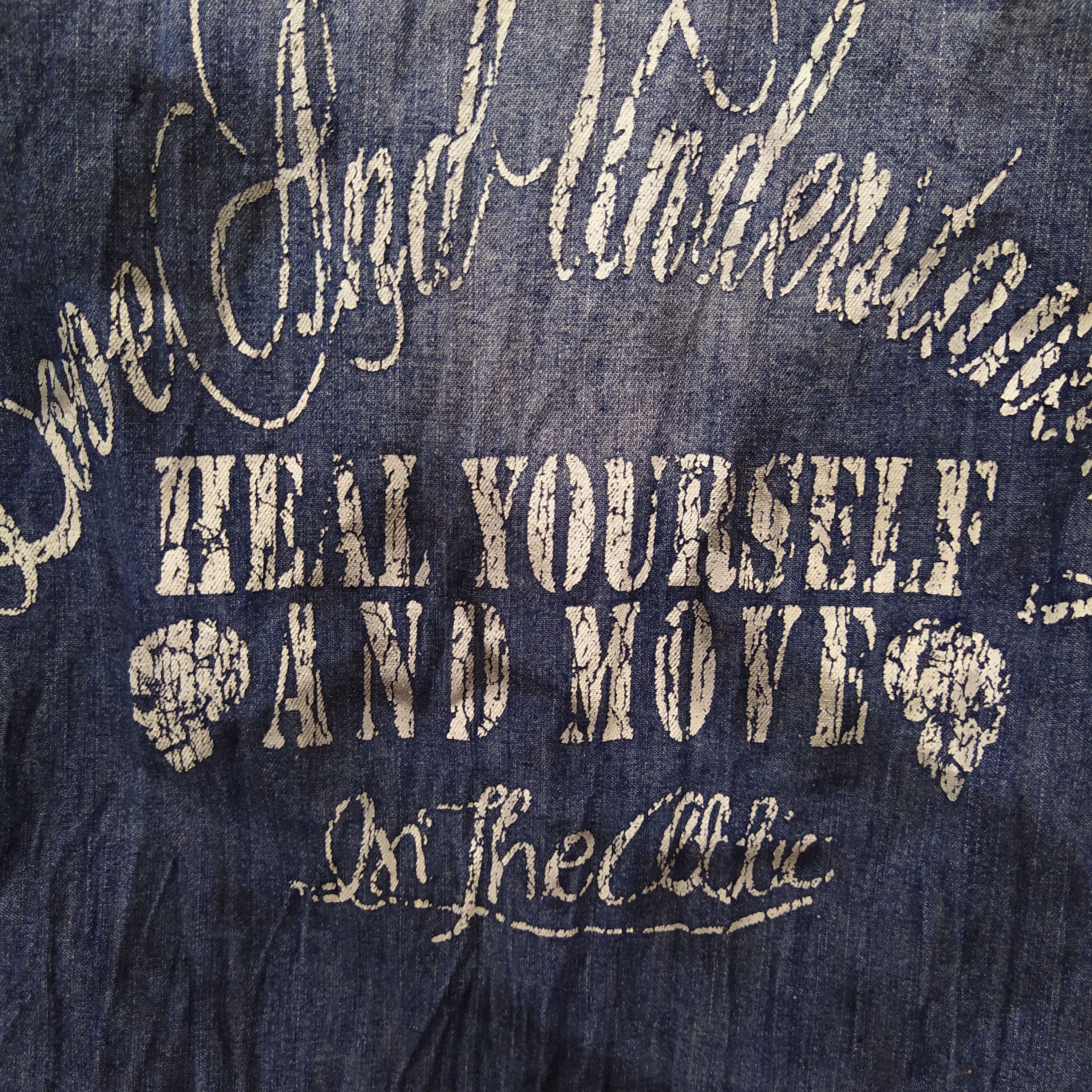In The Attic × Japanese Brand IN THE ATTIC X AFC DENIM PUNK DENIM SHIRT (D308) Size US M / EU 48-50 / 2 - 2 Thumbnail