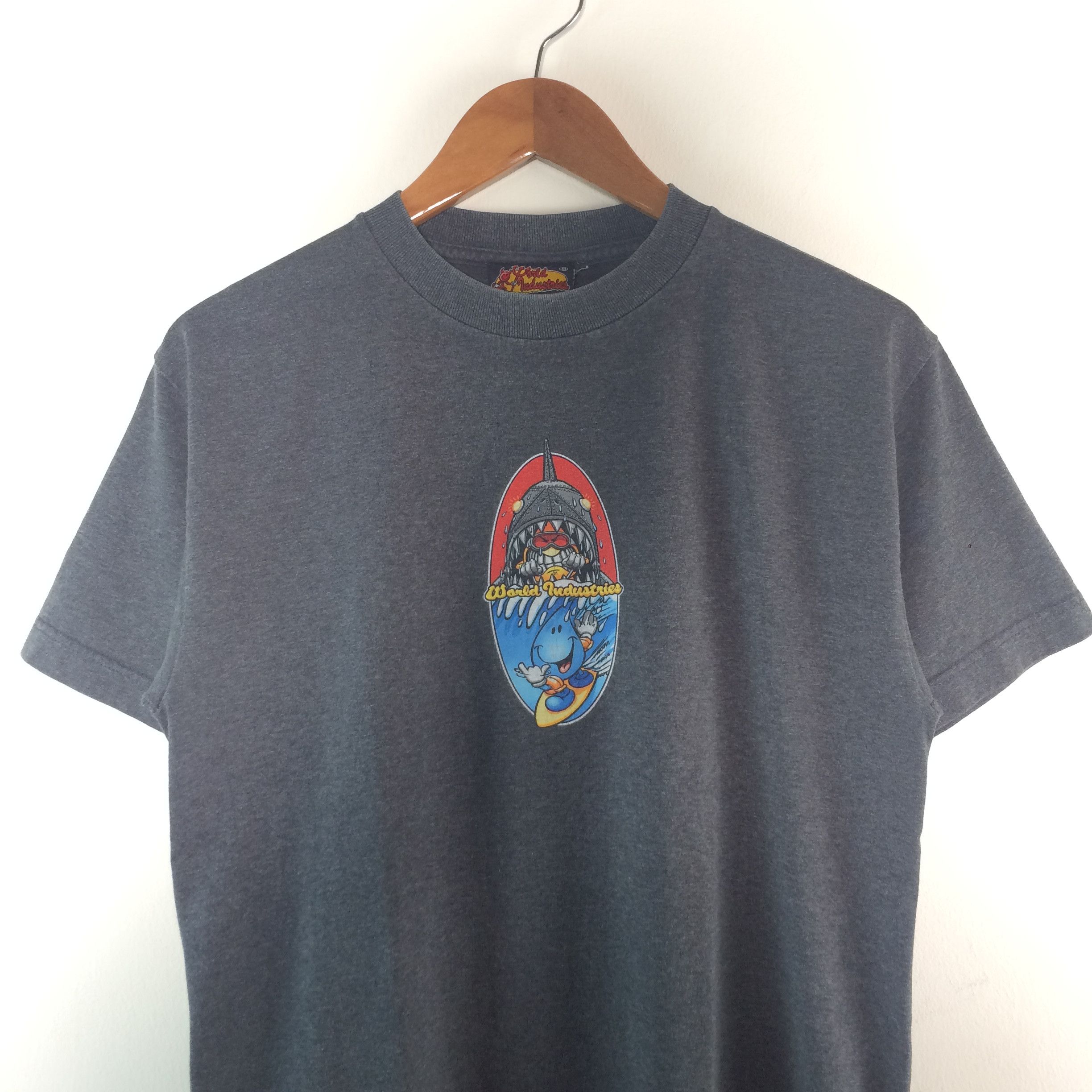 90s World Industries HELLRAISERS Tシャツ Vintage WORLD INDUSTRIES 