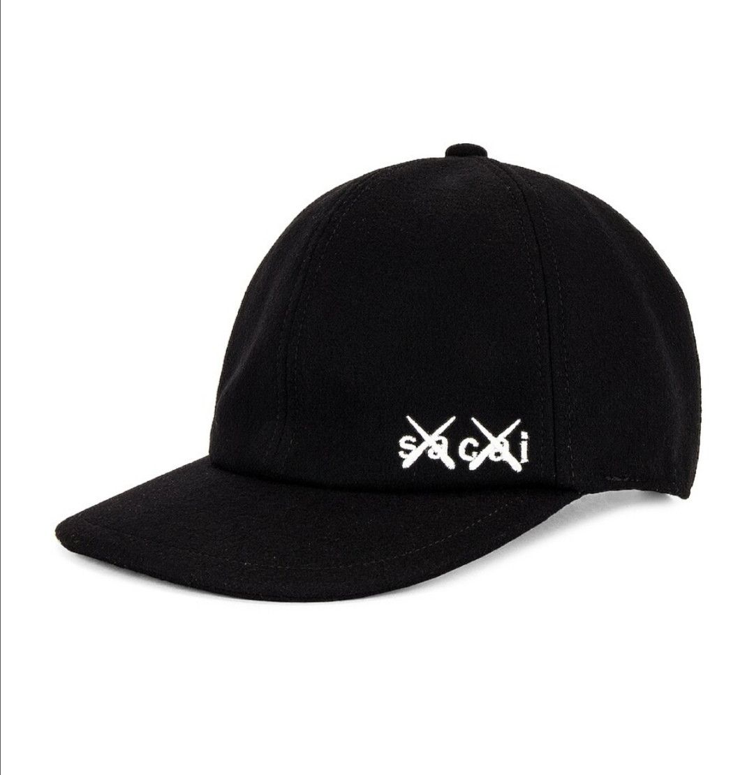 Sacai Sacai x Kaws Melton Cap | Grailed