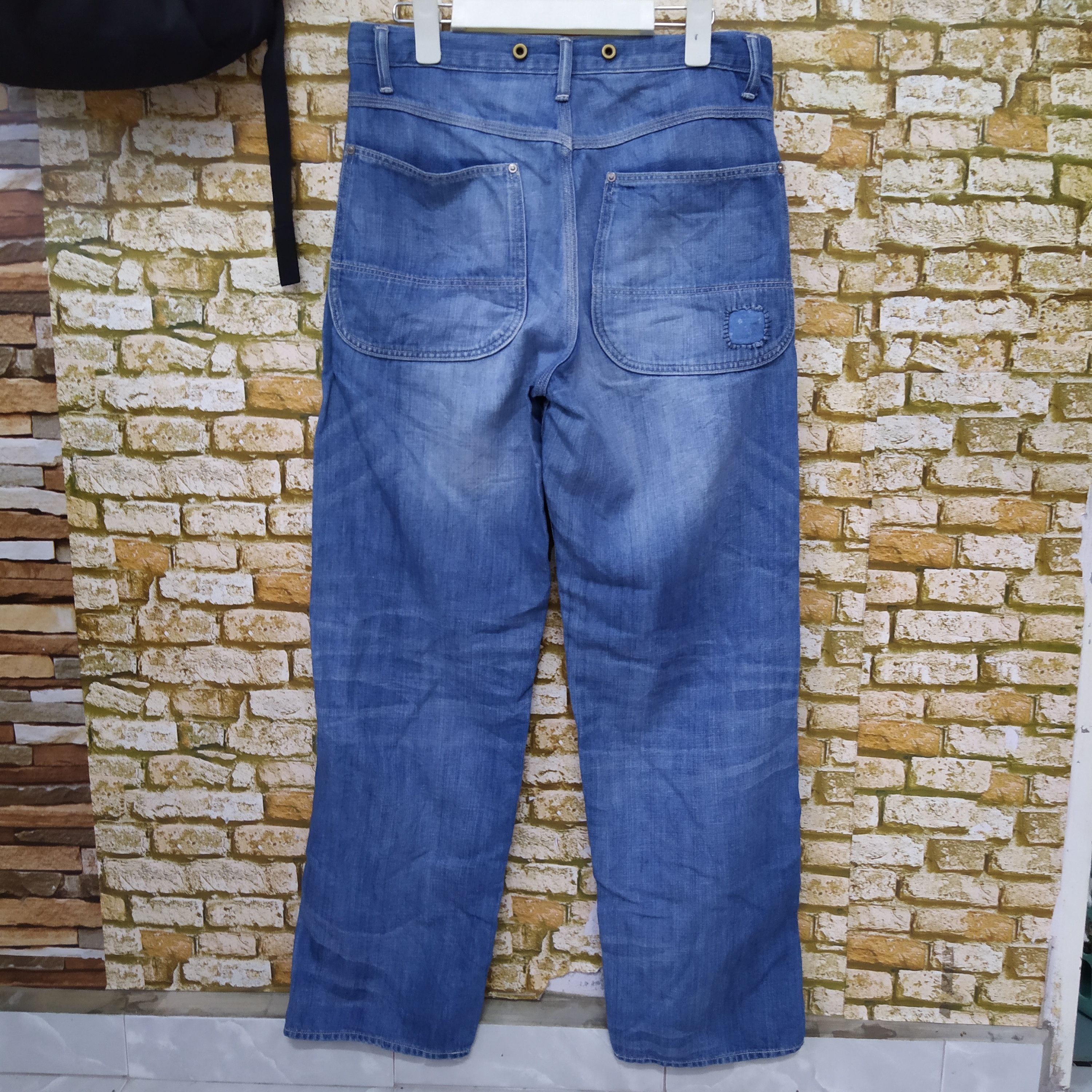 Journal Standard JOURNAL STANDARD DENIM SUSPENDER LIKE ORSLOW (D309) W30 Size US 30 / EU 46 - 1 Thumbnail