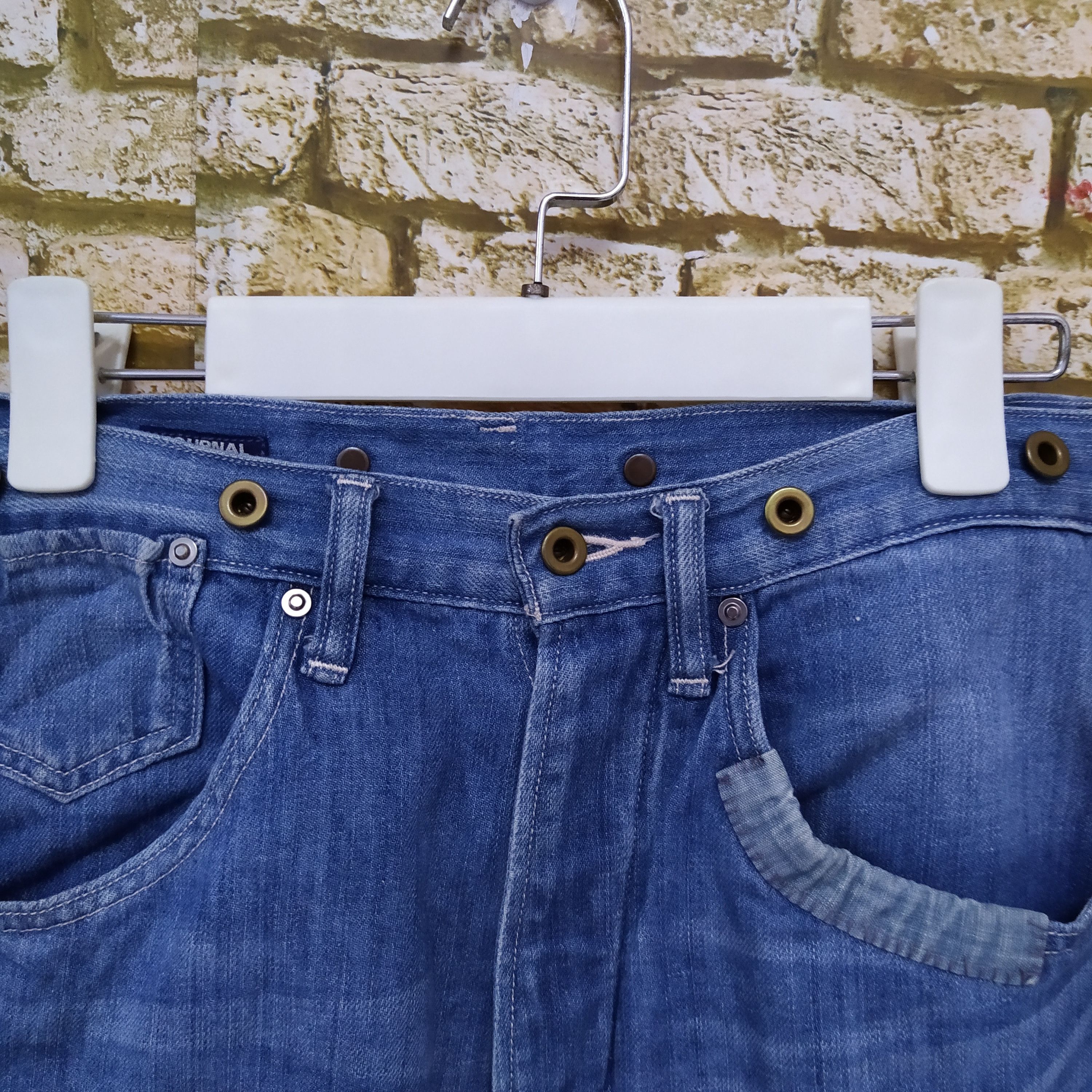 Journal Standard JOURNAL STANDARD DENIM SUSPENDER LIKE ORSLOW (D309) W30 Size US 30 / EU 46 - 7 Thumbnail