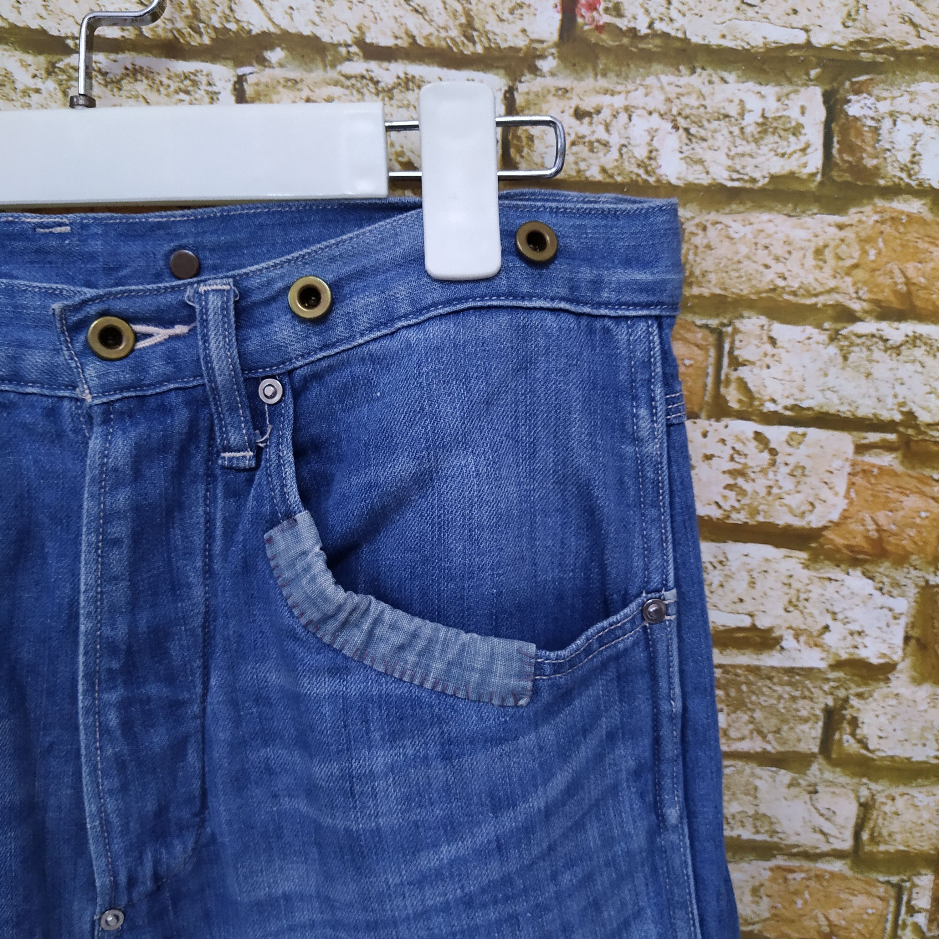 Journal Standard JOURNAL STANDARD DENIM SUSPENDER LIKE ORSLOW (D309) W30 Size US 30 / EU 46 - 6 Thumbnail