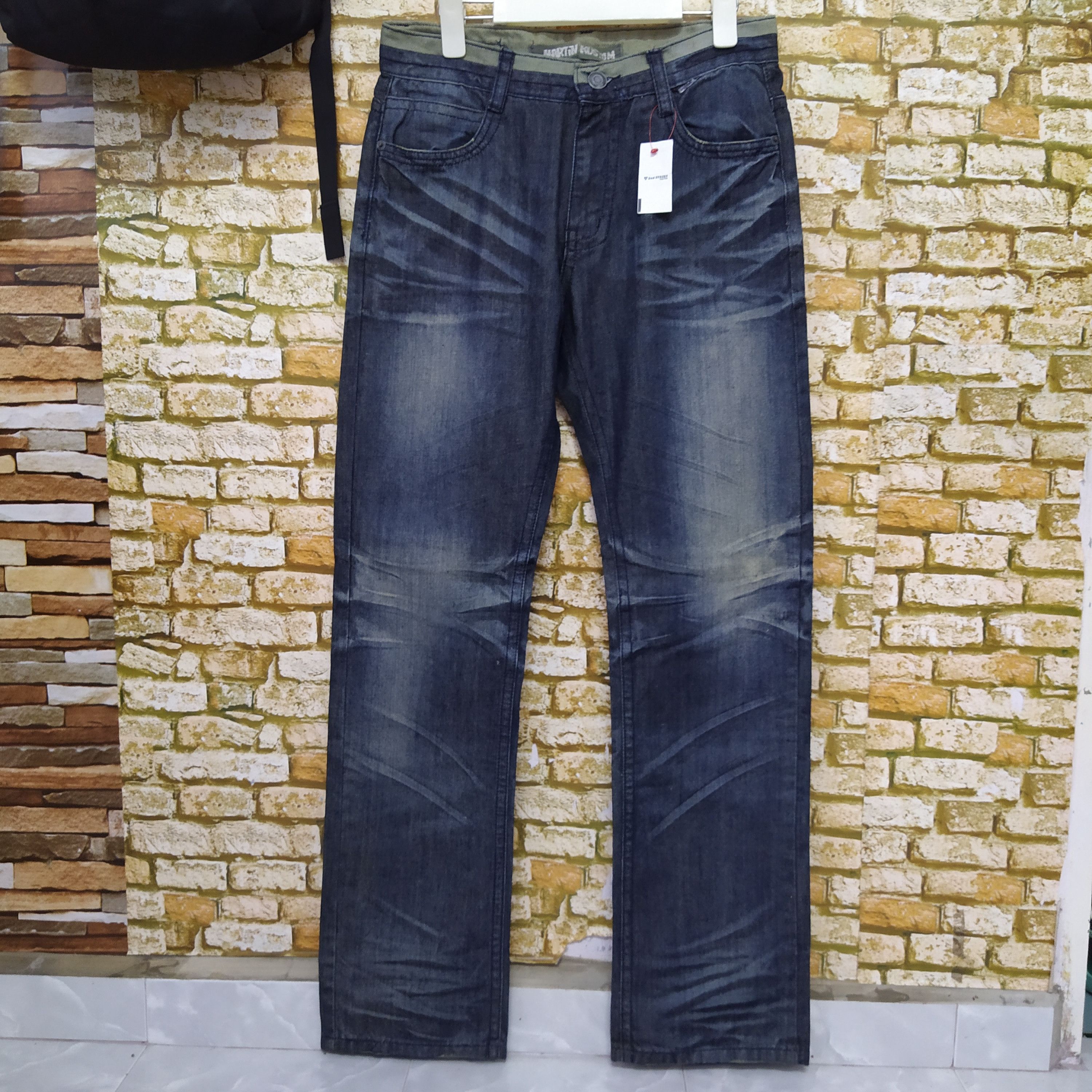 Designer × Japanese Brand MARTIN KUSTOM DENIM DISTRESSED (D313) Size US 31 - 1 Thumbnail