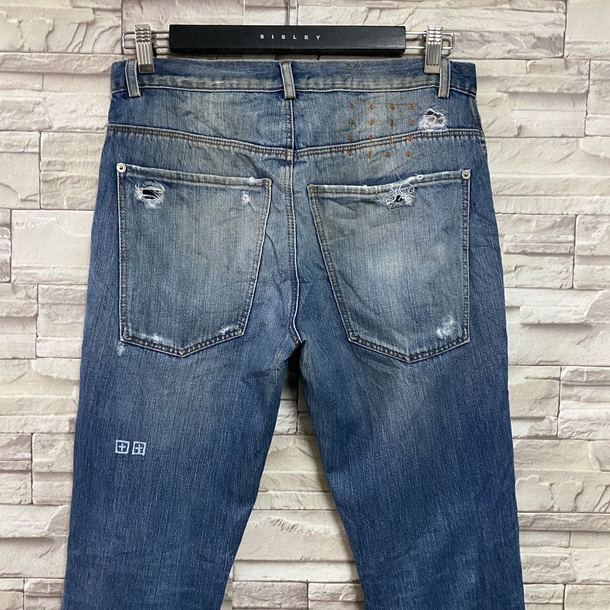 Ksubi Ksubi Ripped Distressed Denim Skinny Jeans Size US 31 - 10 Thumbnail