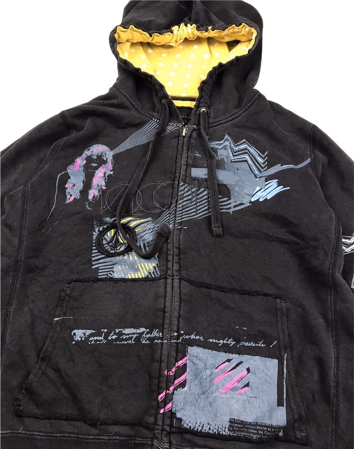 Volcom Distressed Design Volcom Featuring Mike Zepeda Zip Up Hoodie Size US M / EU 48-50 / 2 - 5 Thumbnail