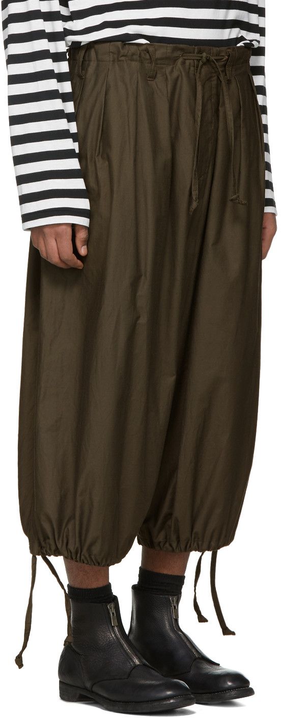 Yohji Yamamoto Front Open Tuck Trousers [HW-P05-003] Size US 34 / EU 50 - 3 Thumbnail