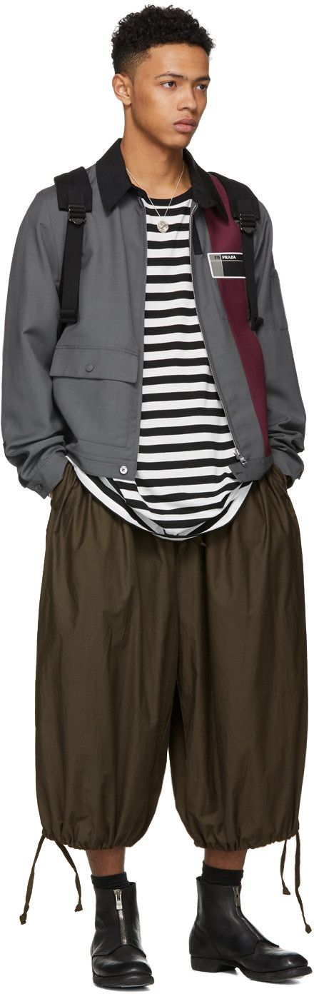 Yohji Yamamoto Front Open Tuck Trousers [HW-P05-003] Size US 34 / EU 50 - 7 Thumbnail