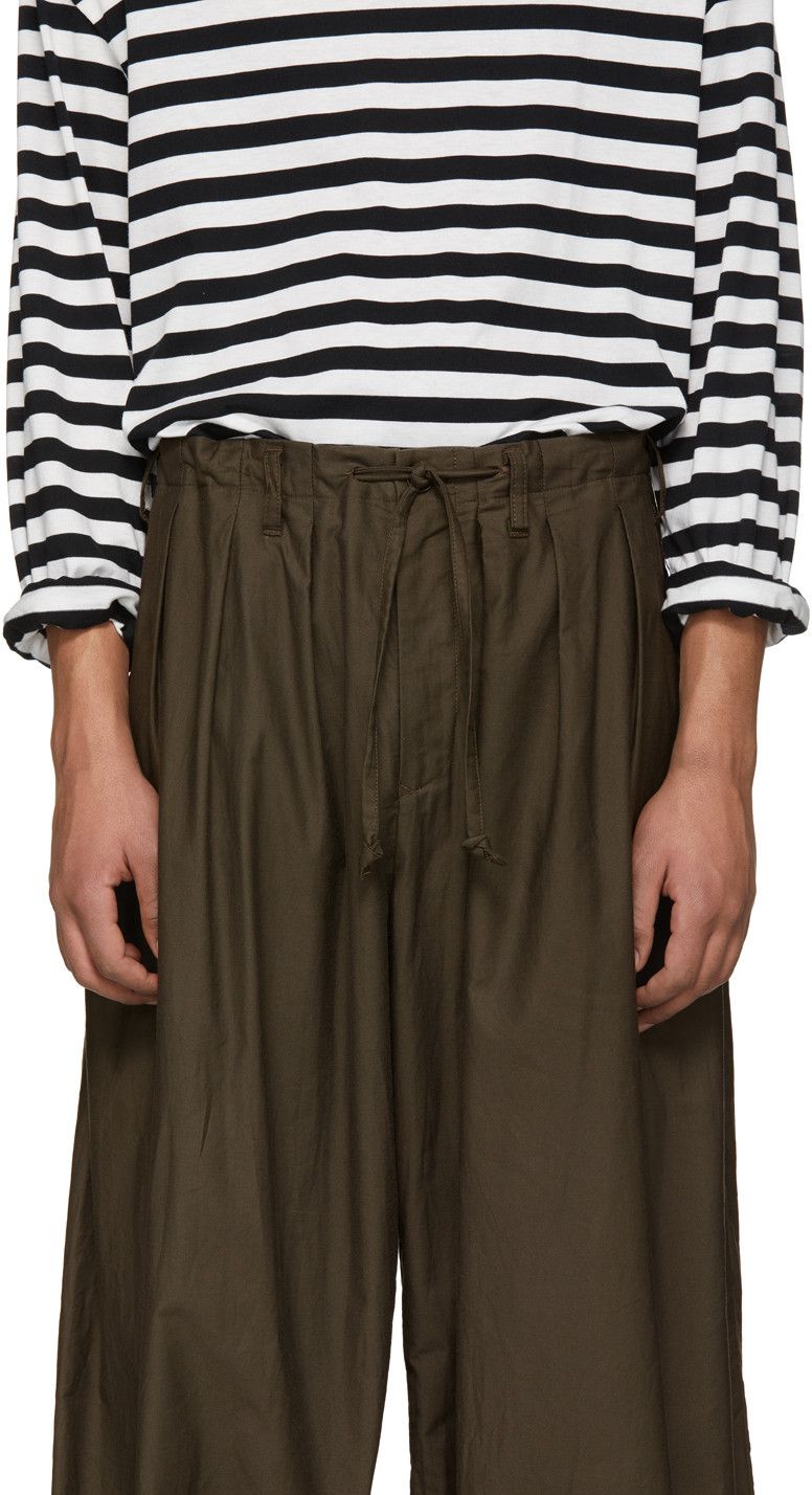 Yohji Yamamoto Front Open Tuck Trousers [HW-P05-003] Size US 34 / EU 50 - 4 Thumbnail