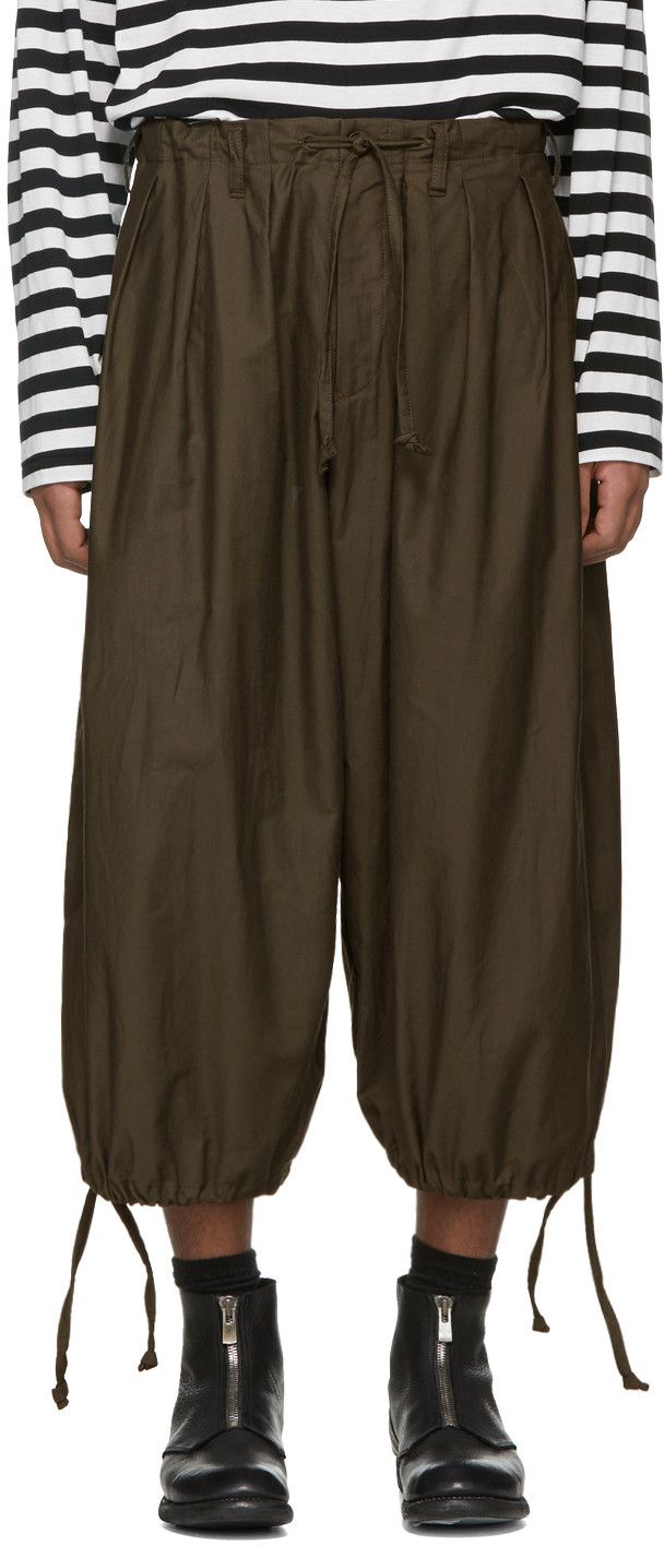 Yohji Yamamoto Front Open Tuck Trousers [HW-P05-003] Size US 34 / EU 50 - 2 Thumbnail