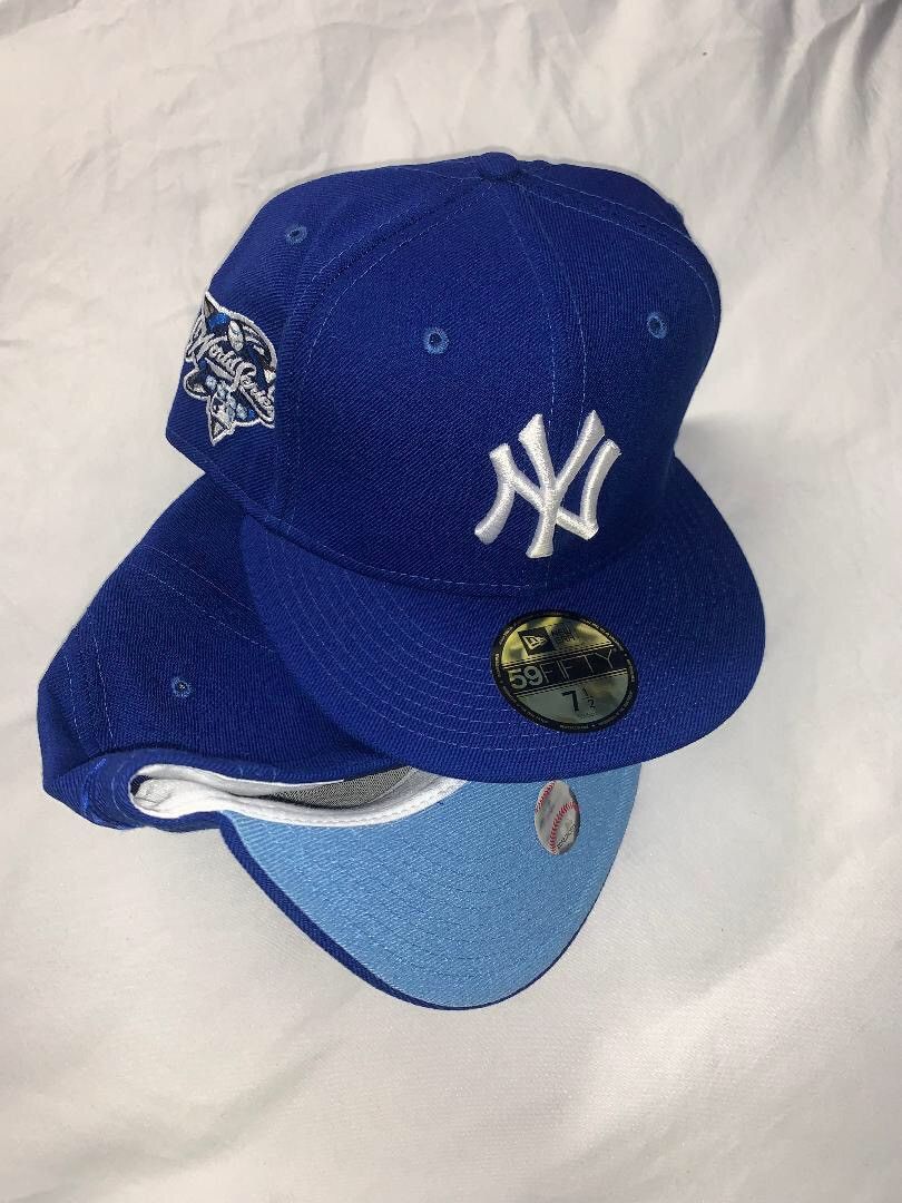 Casquette Baseball Hatclub Yankee Blueberry Collection - Taille 7 1/4 - Noir - Neuf Avec étiquettes