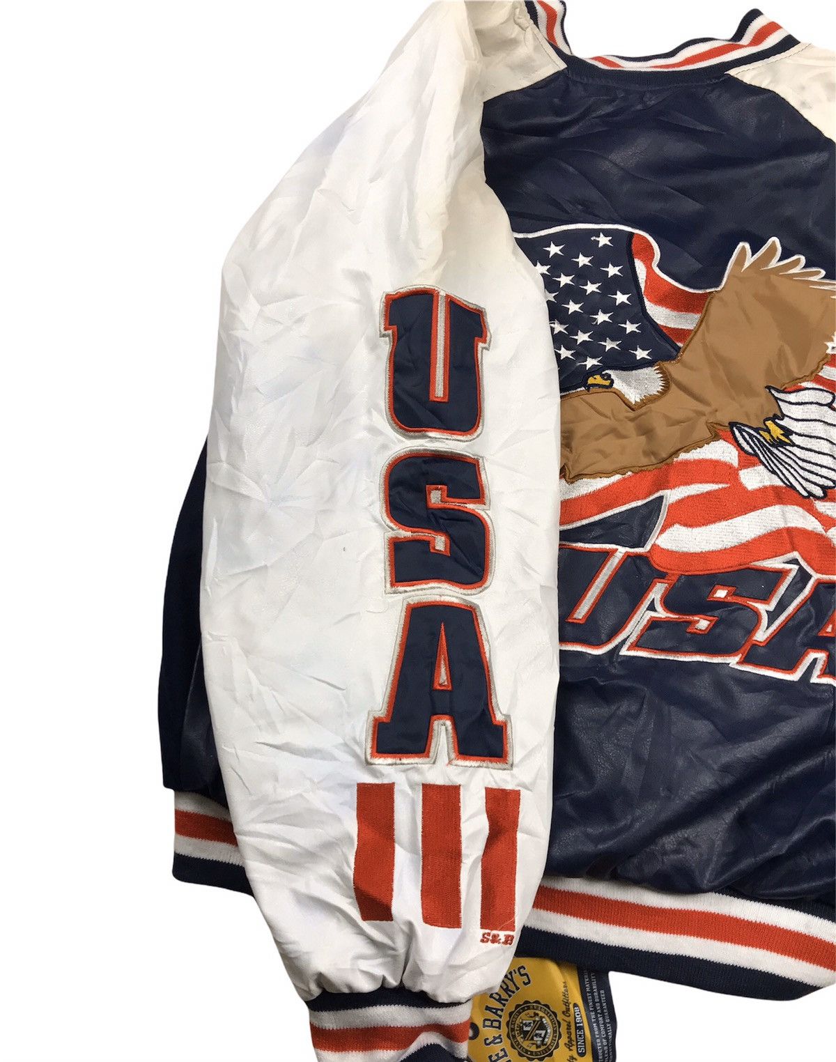 Steve And Barrys Steve And Barry’s Back Hit Usa Eagle Varsity Jacket Size US M / EU 48-50 / 2 - 7 Thumbnail