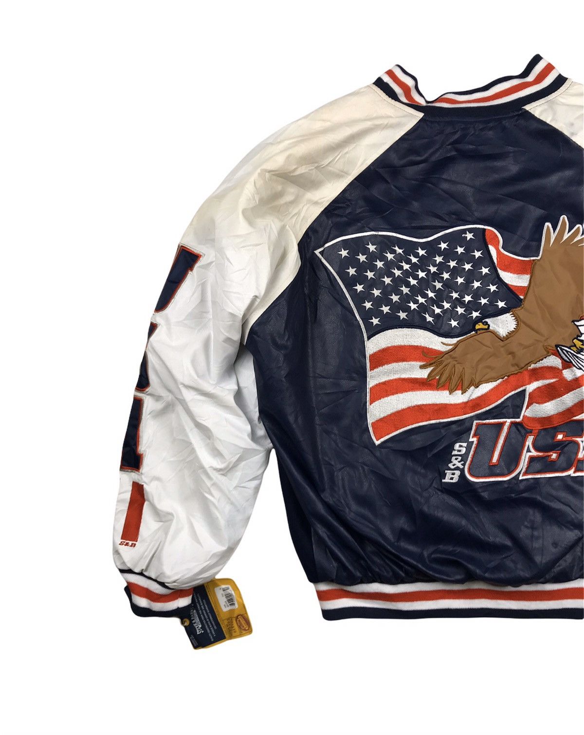 Steve And Barrys Steve And Barry’s Back Hit Usa Eagle Varsity Jacket Size US M / EU 48-50 / 2 - 5 Thumbnail