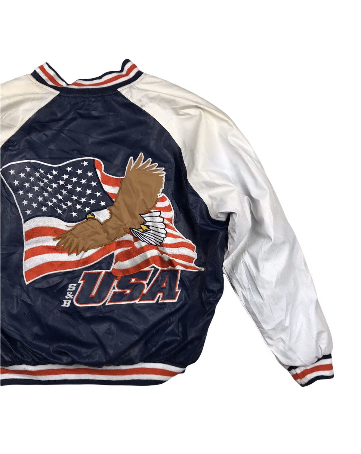 Steve And Barrys Steve And Barry’s Back Hit Usa Eagle Varsity Jacket Size US M / EU 48-50 / 2 - 1 Thumbnail