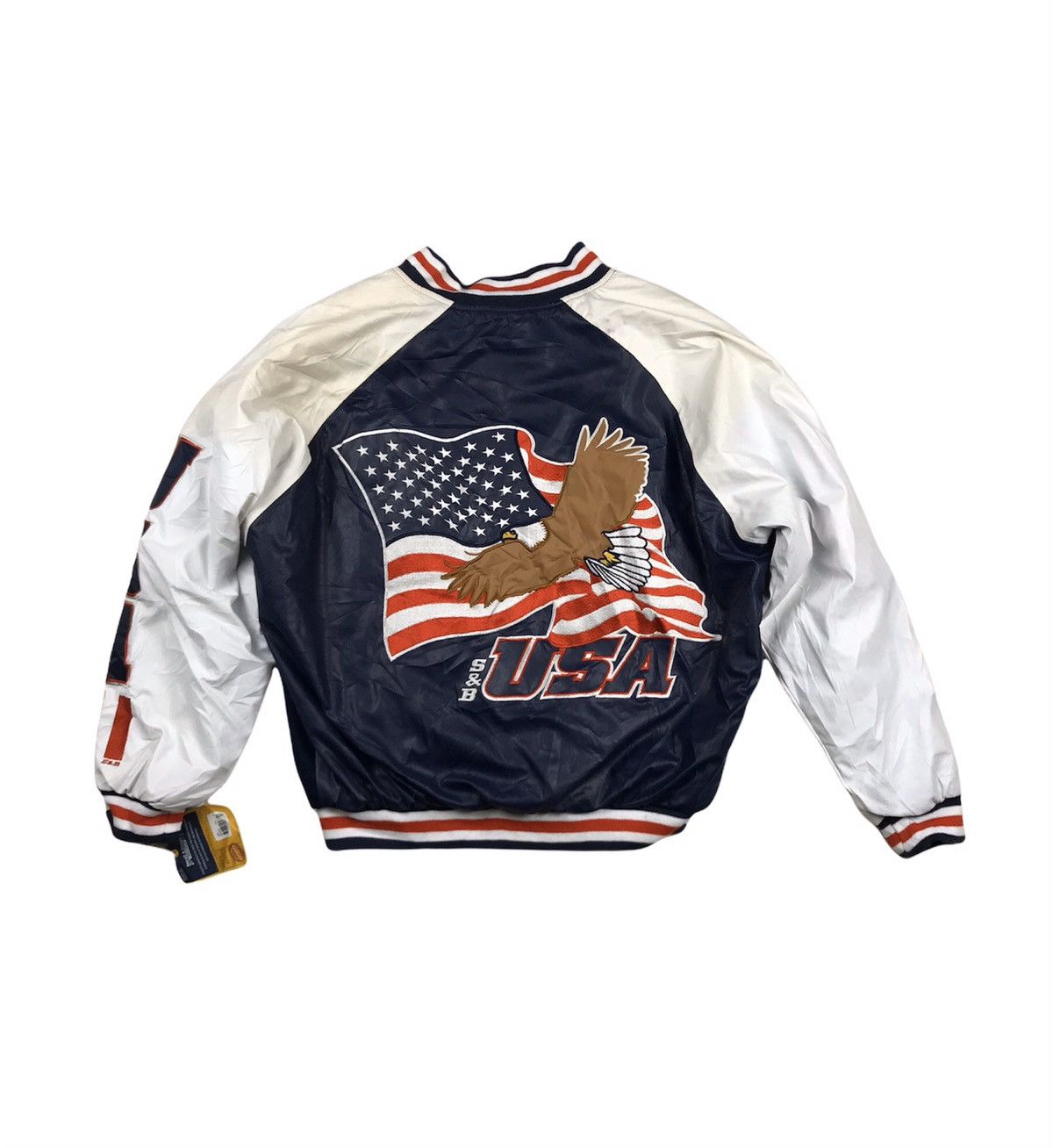 Steve And Barrys Steve And Barry’s Back Hit Usa Eagle Varsity Jacket Size US M / EU 48-50 / 2 - 4 Thumbnail