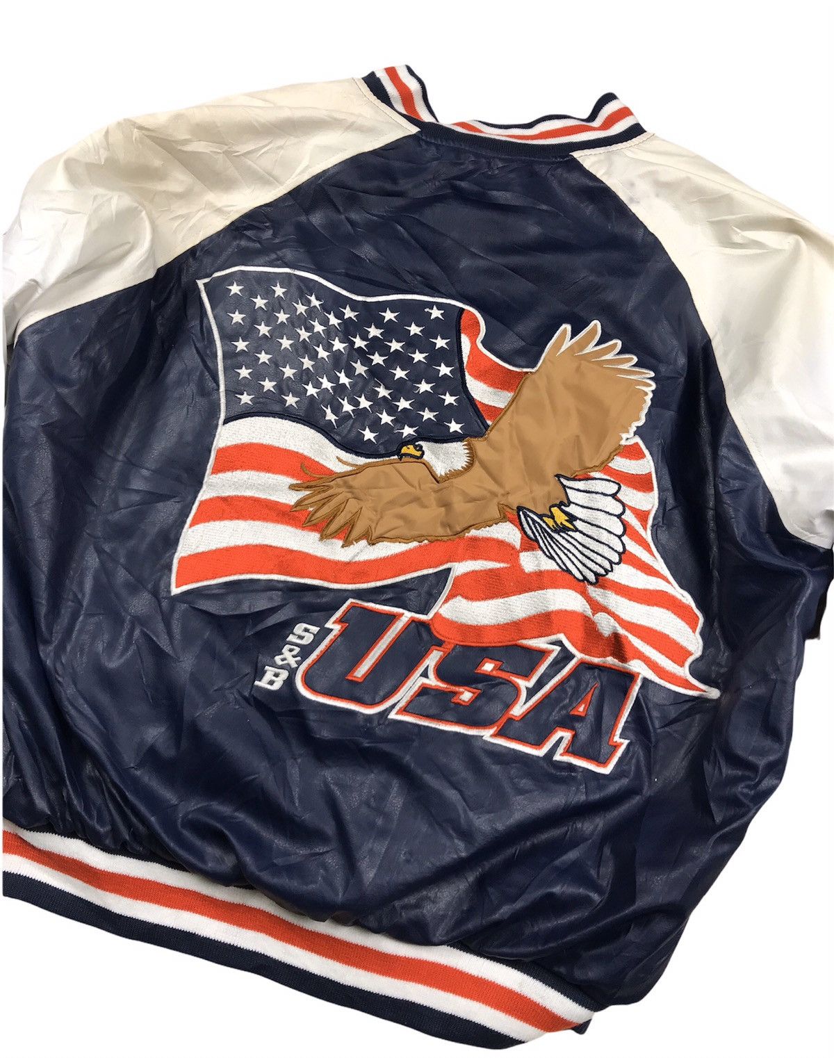 Steve And Barrys Steve And Barry’s Back Hit Usa Eagle Varsity Jacket Size US M / EU 48-50 / 2 - 6 Thumbnail