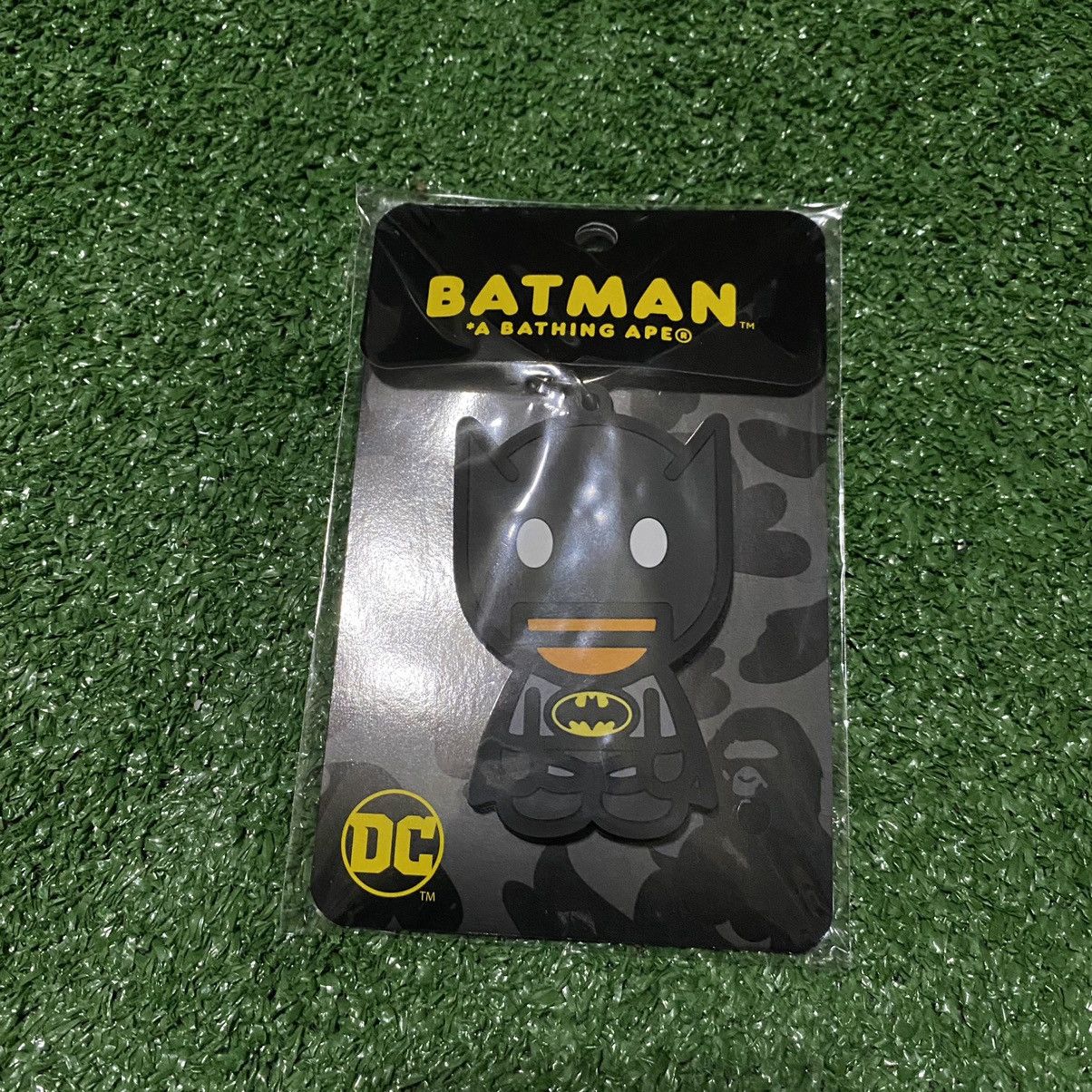 Bape Bape X DC baby Milo Batman silicon keychain | Grailed