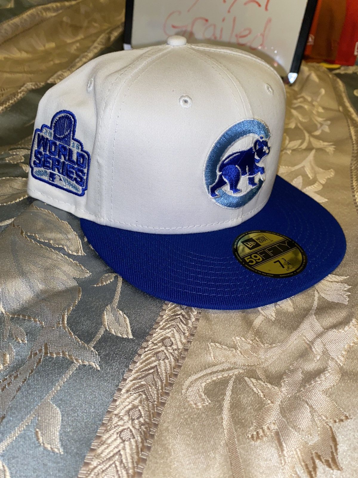 Sky Blue Chicago Cubs New Era Custom 59Fifty Fitted Hat – Sports World 165