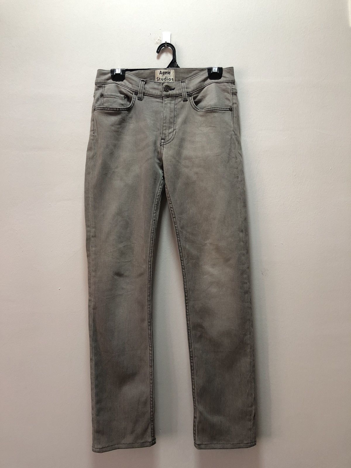 Acne Studios ACNE STUDIO Denim Pants Grey Ace Slate Italy Made Size US 29 - 1 Thumbnail