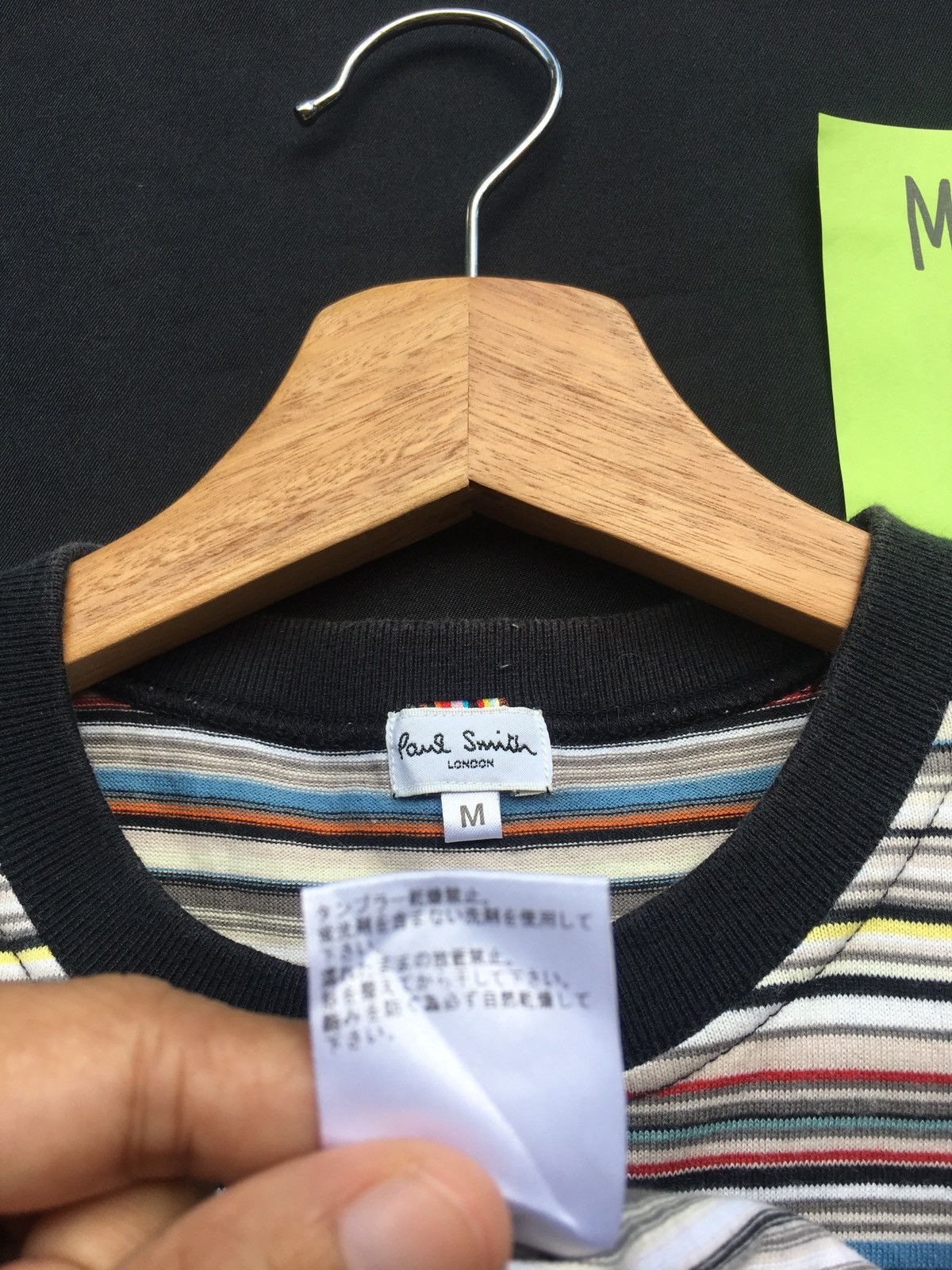 Paul Smith Rare Paul Smith Multicolor Stripes Tshirt Nice Design Size US S / EU 44-46 / 1 - 11 Thumbnail