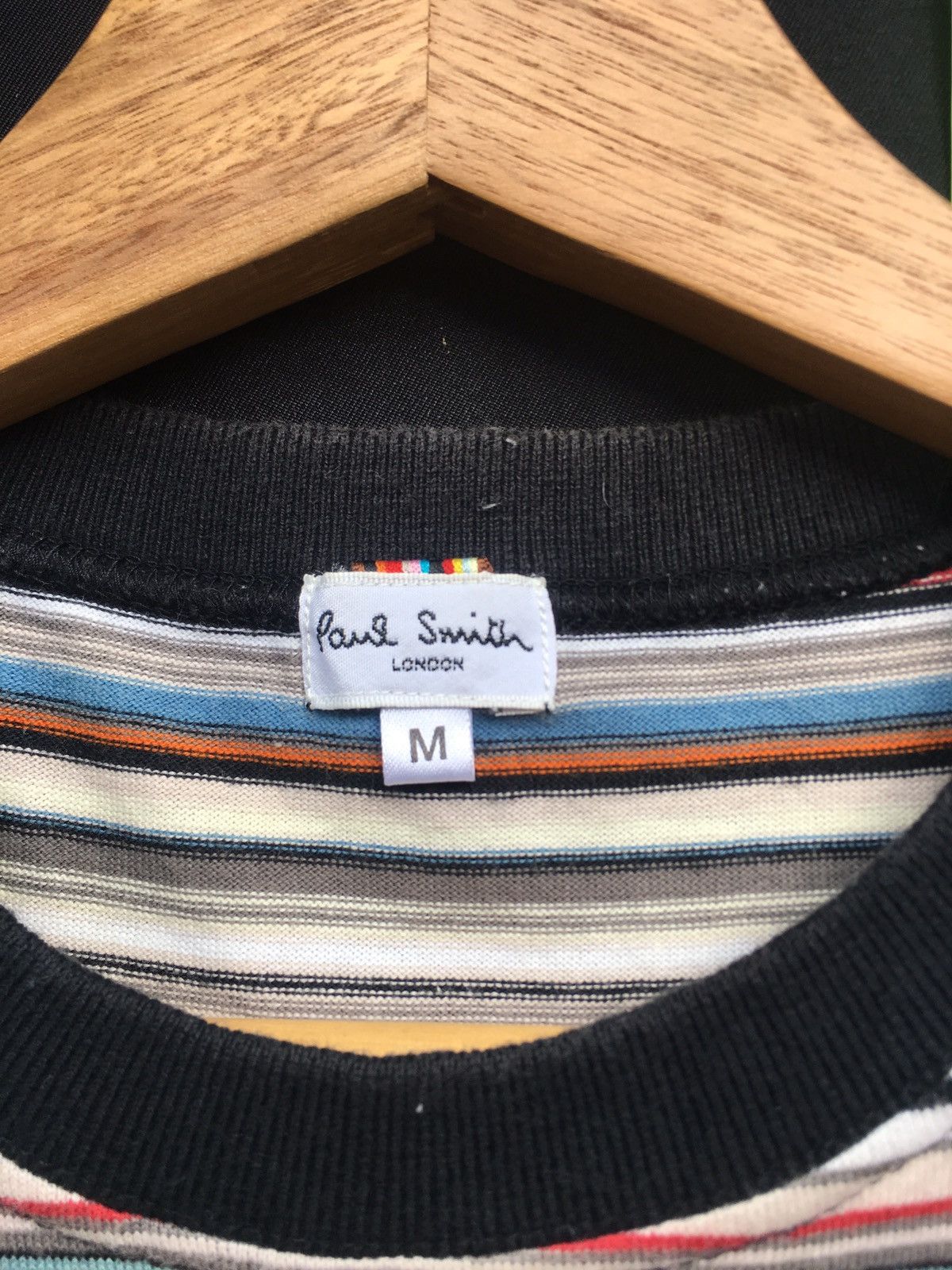 Paul Smith Rare Paul Smith Multicolor Stripes Tshirt Nice Design Size US S / EU 44-46 / 1 - 5 Thumbnail