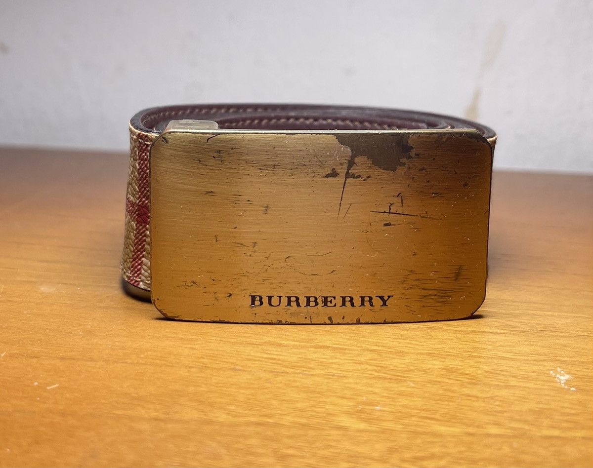 Burberry BURBERRY BELT Size 32 - 1 Thumbnail