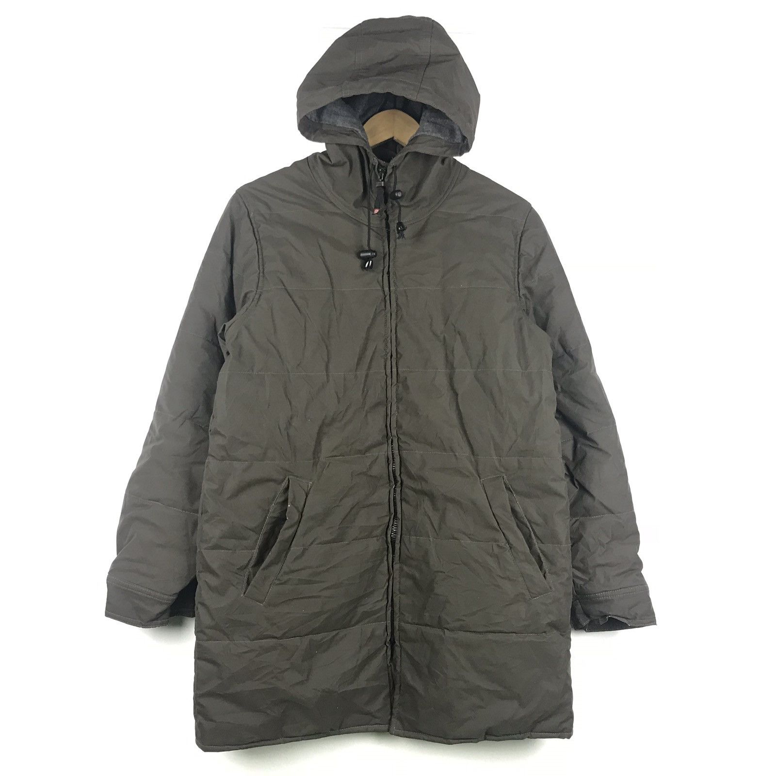 A.P.C. A.P.C Long Jacket Hoodie Size US S / EU 44-46 / 1 - 1 Thumbnail