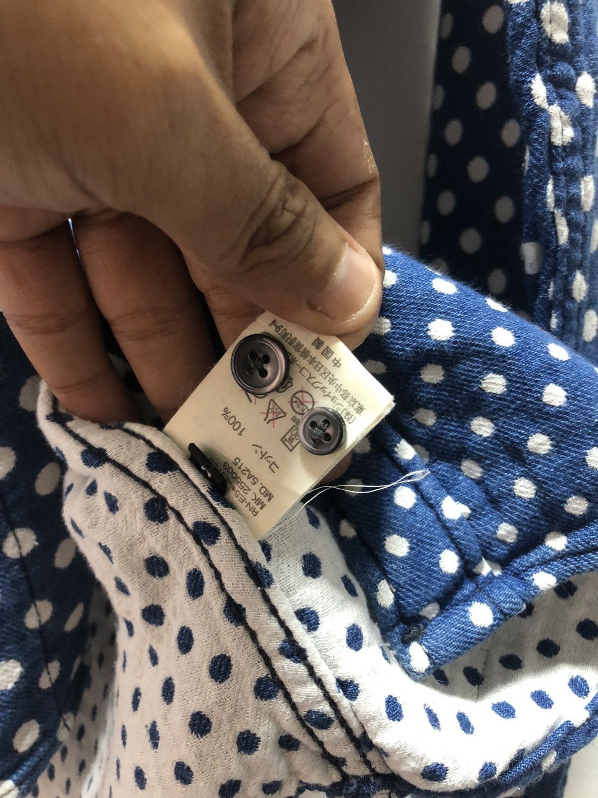 Paul Smith × R.Newbold R NEWBOLD Shirt Flannel Japan Polka Dot Old And New Size US M / EU 48-50 / 2 - 5 Thumbnail