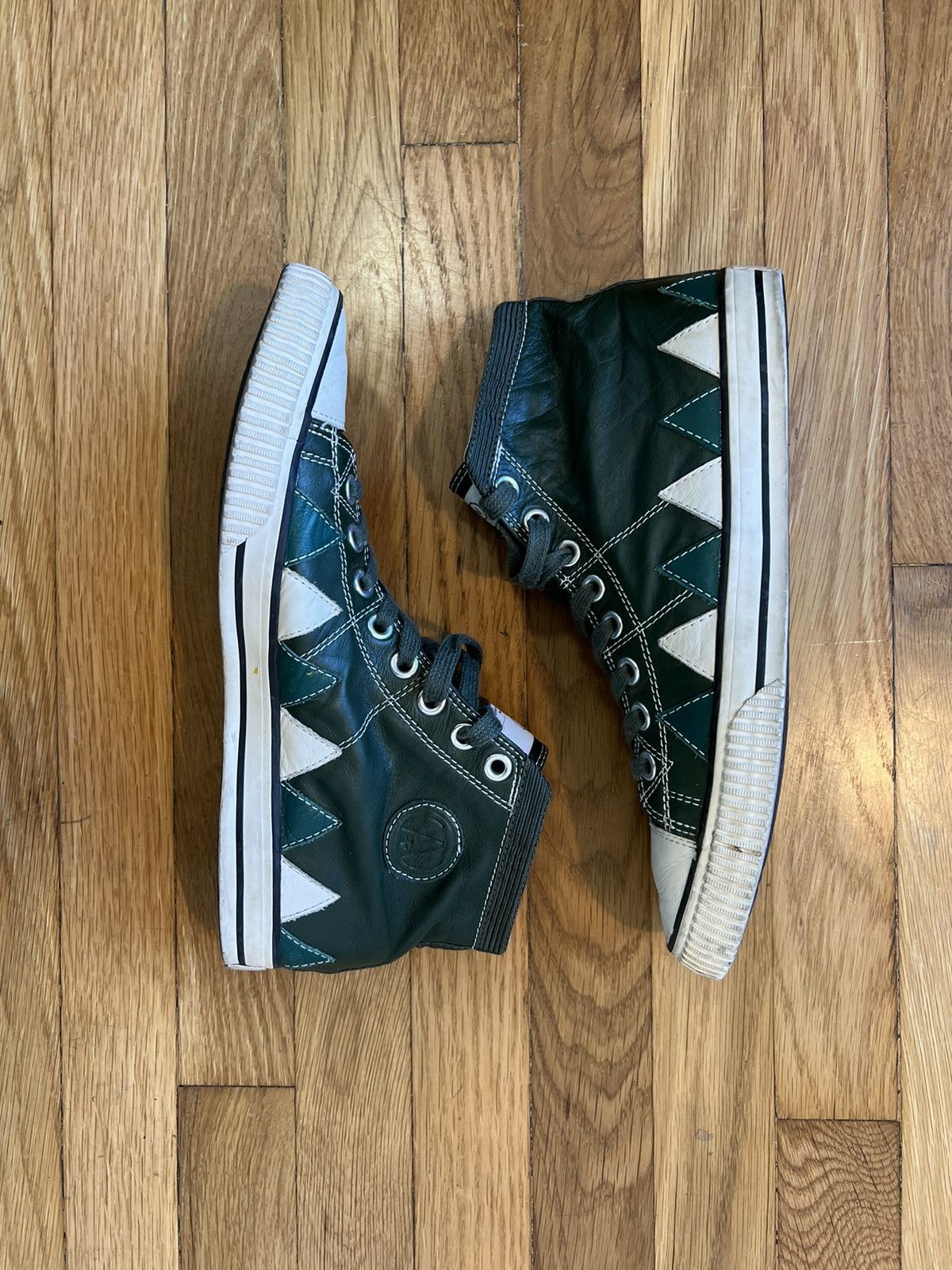 Visvim Leather Kiefer Hi-Top Sneakers Size US 9.5 / EU 42-43 - 3 Thumbnail