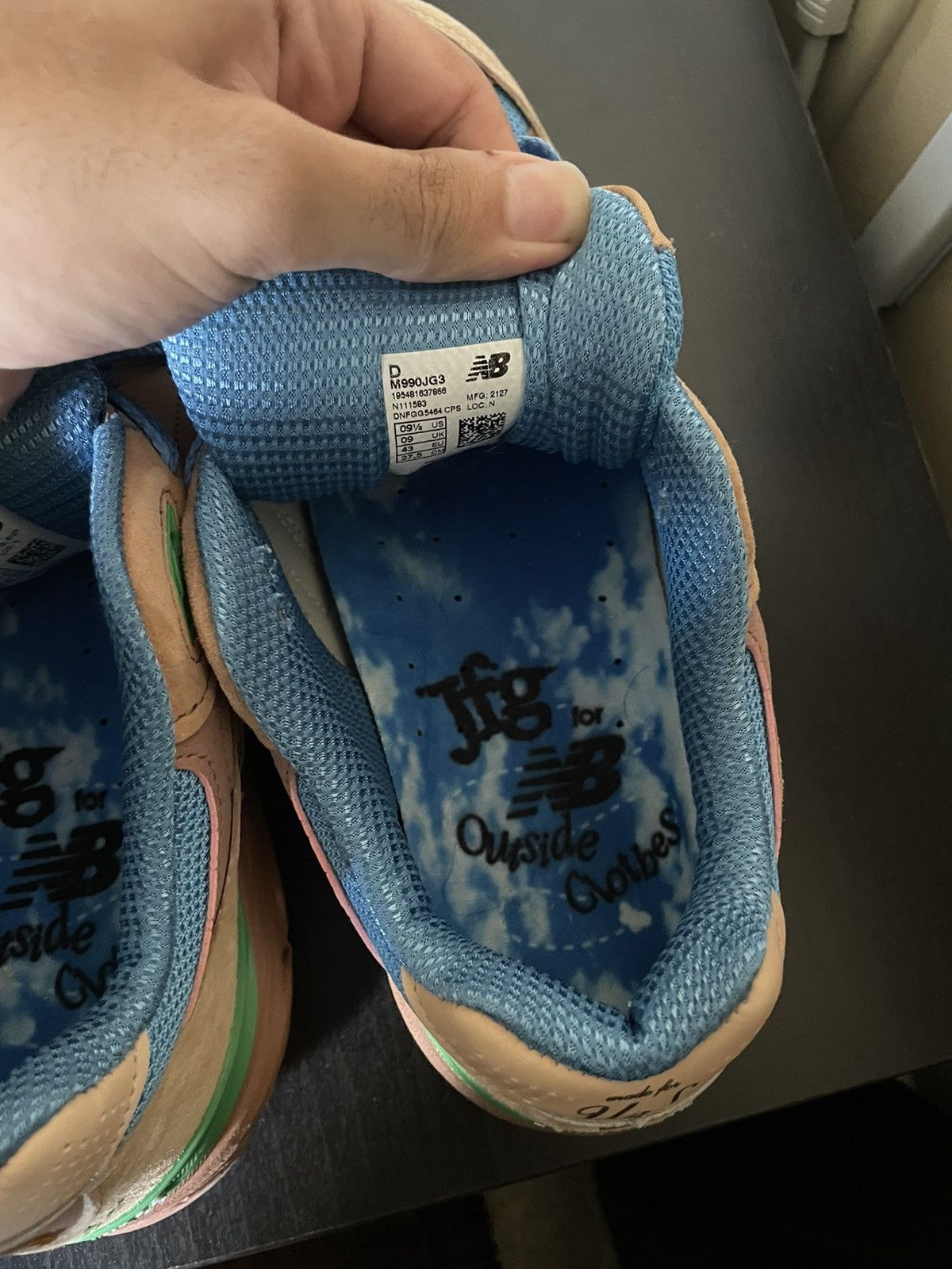 Joe Freshgoods × New Balance New Balance 990V3 Joe Fresh Good Size US 9.5 / EU 42-43 - 13 Thumbnail